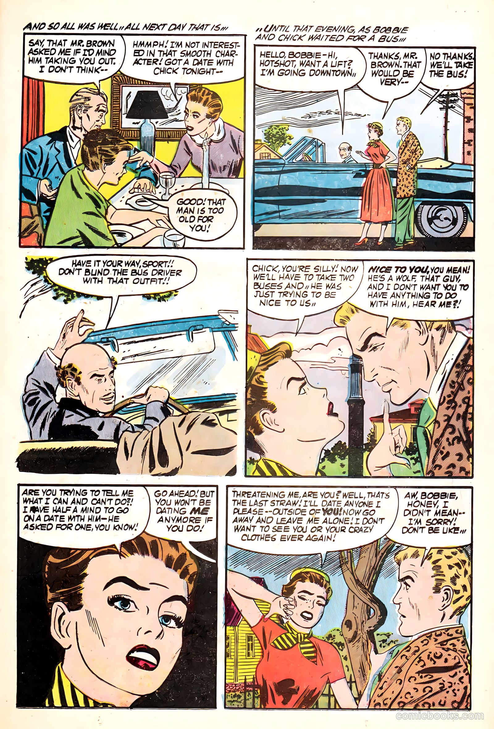 Dear Lonely Hearts #7 (1954) — page 21 of 36