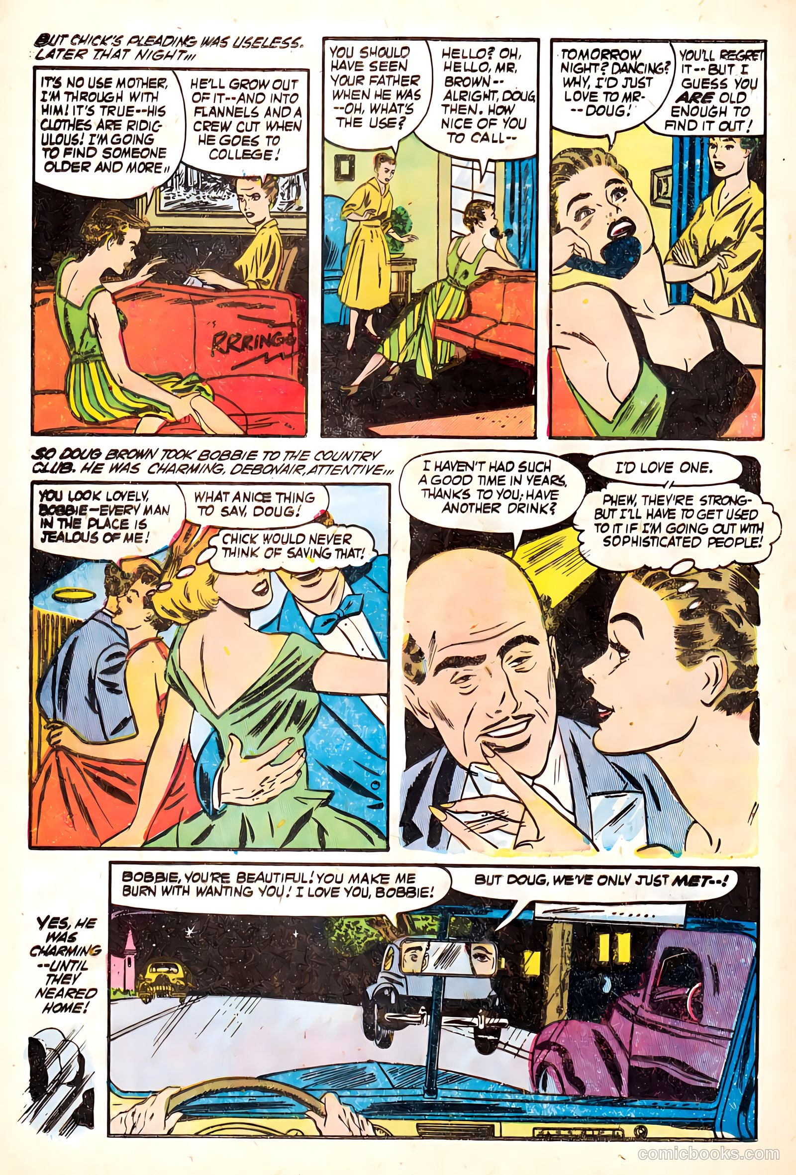 Dear Lonely Hearts #7 (1954) — page 22 of 36