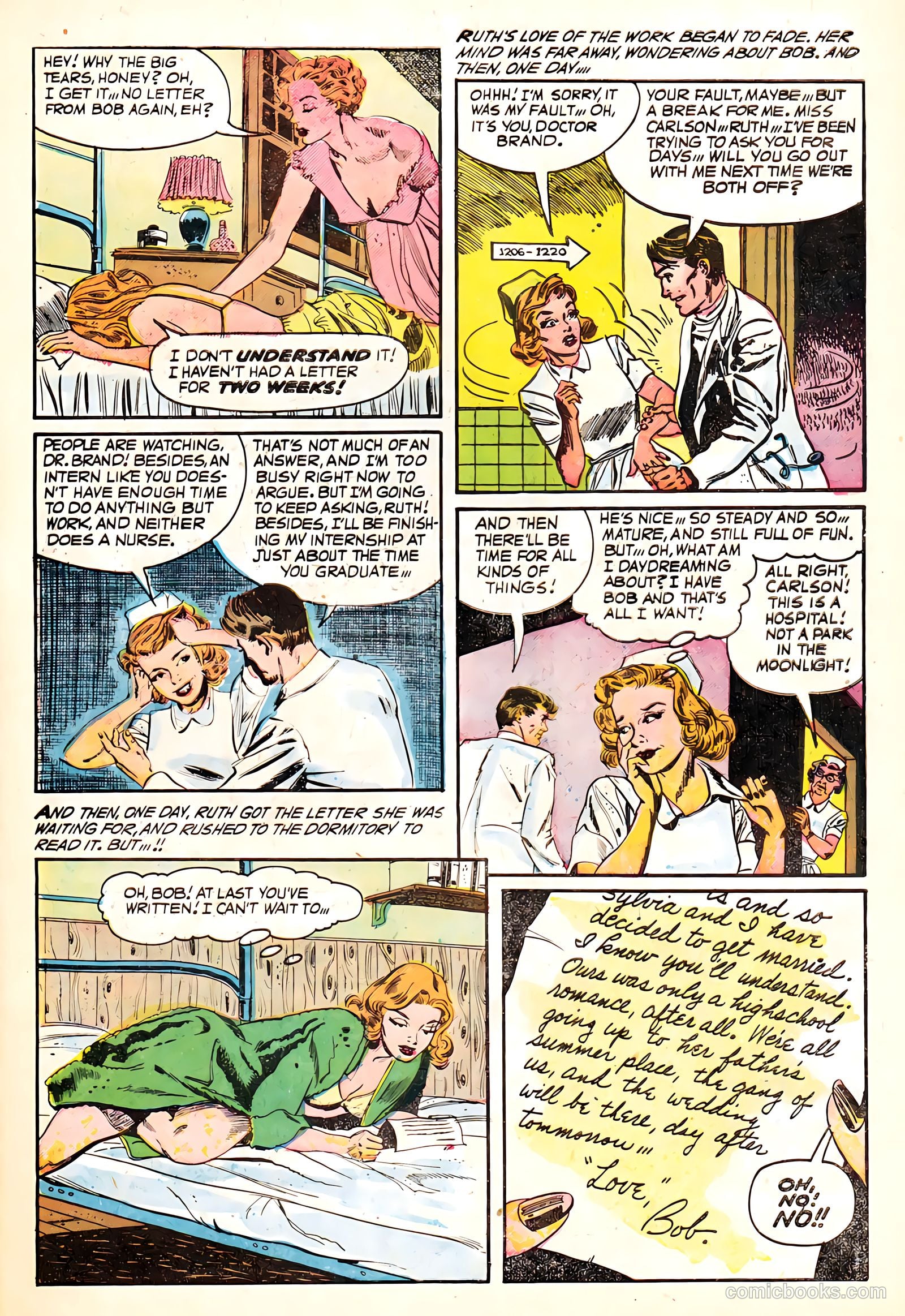 Dear Lonely Hearts #7 (1954) — page 27 of 36