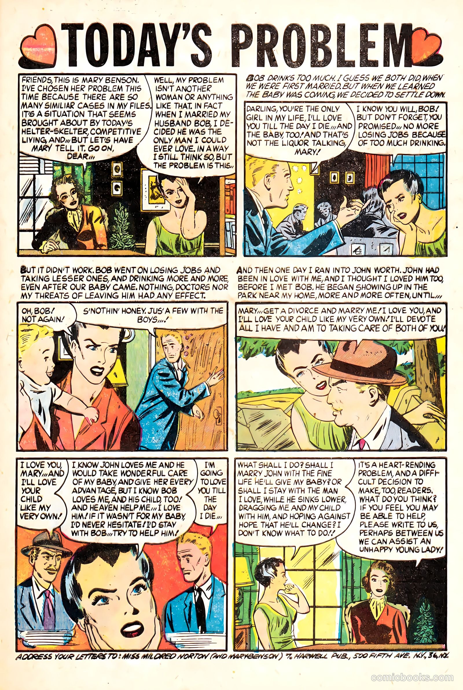 Dear Lonely Hearts #7 (1954) — page 31 of 36