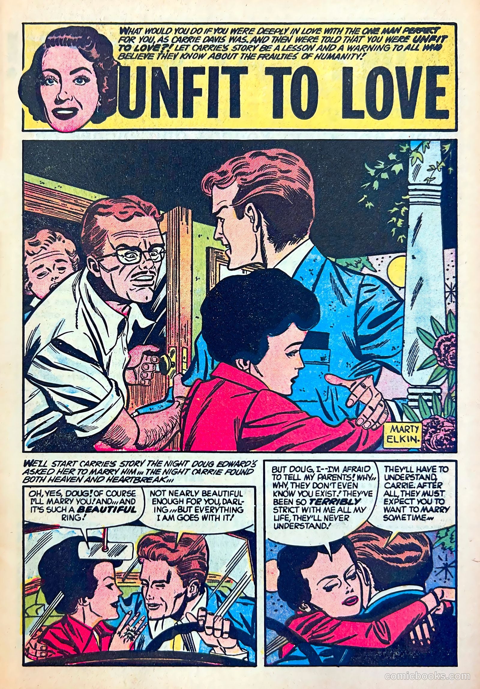 Dear Lonely Hearts #8 (1954) — page 3 of 37