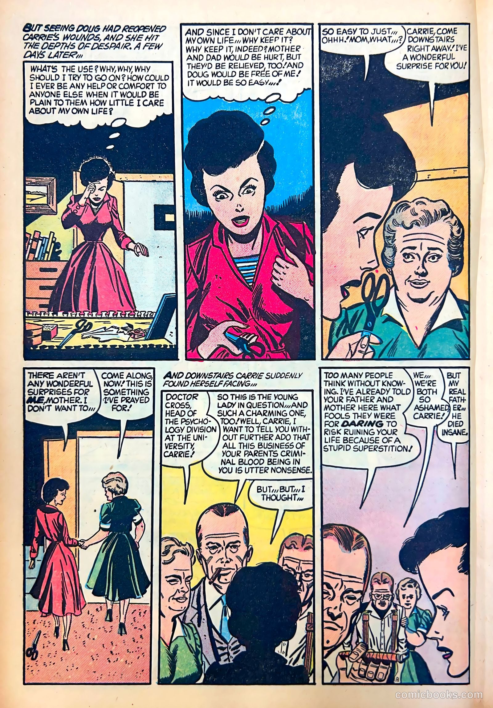 Dear Lonely Hearts #8 (1954) — page 8 of 37