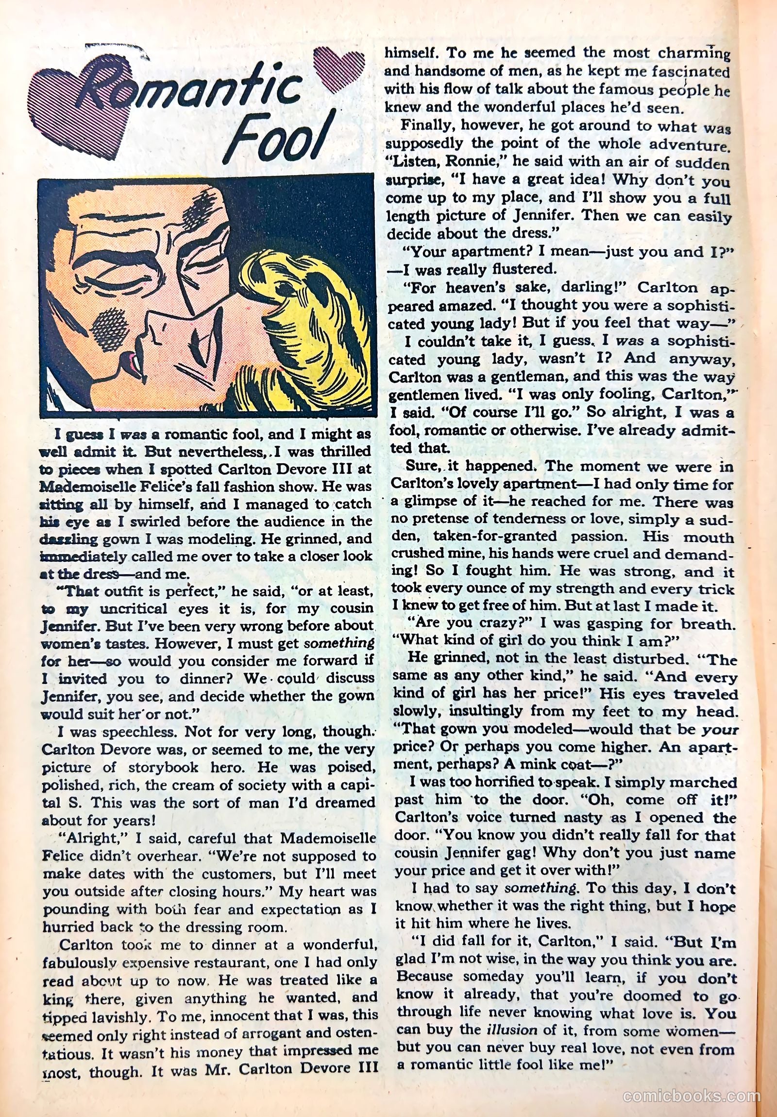 Dear Lonely Hearts #8 (1954) — page 10 of 37