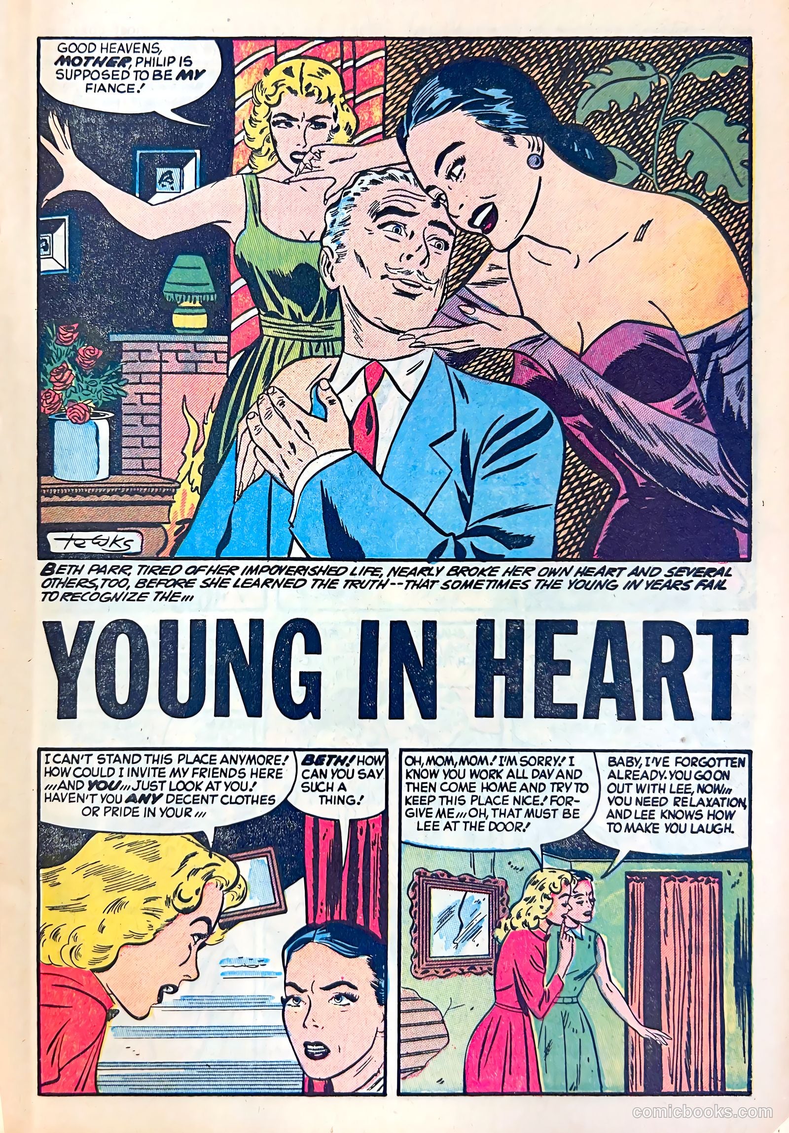 Dear Lonely Hearts #8 (1954) — page 11 of 37