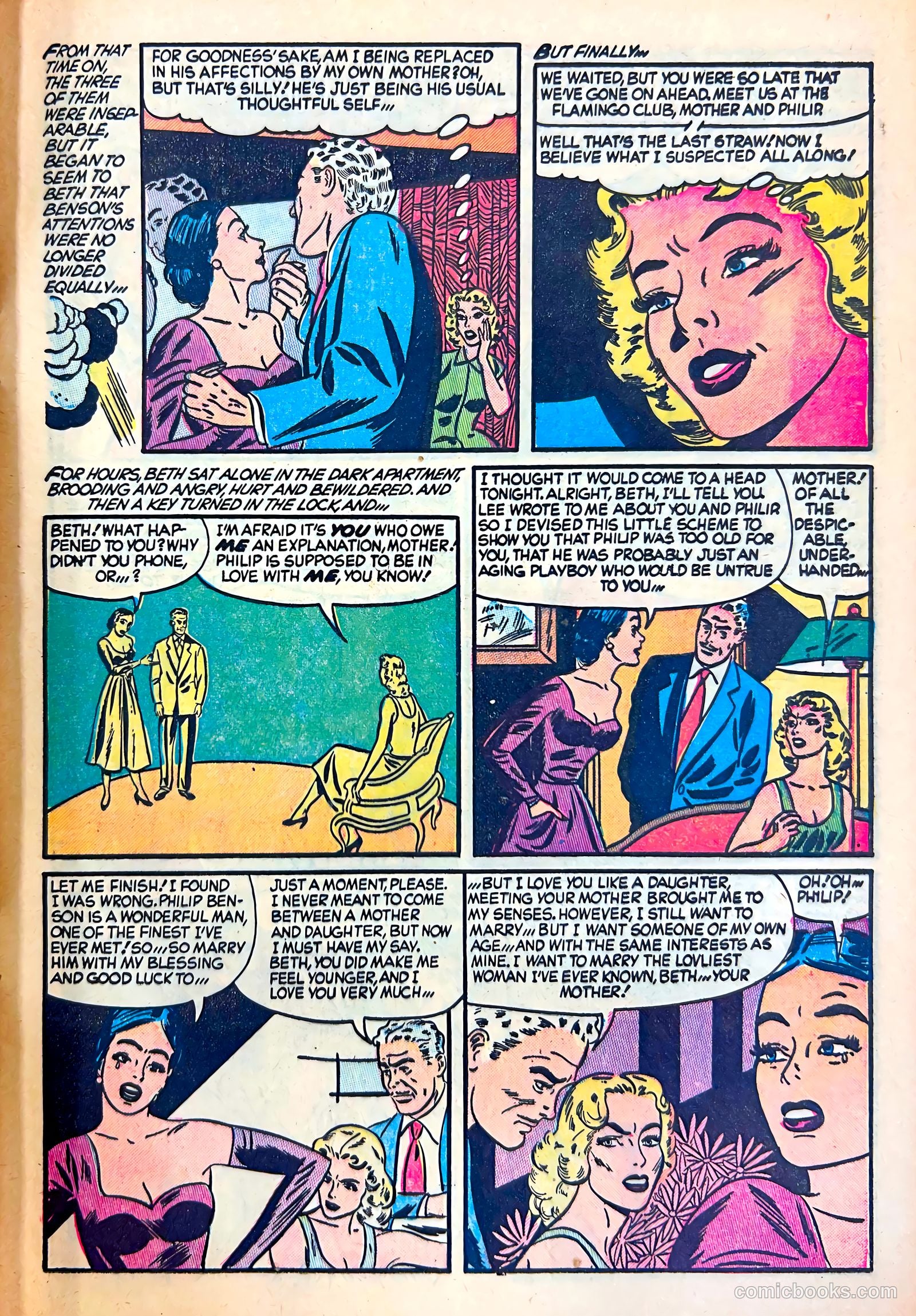 Dear Lonely Hearts #8 (1954) — page 15 of 37