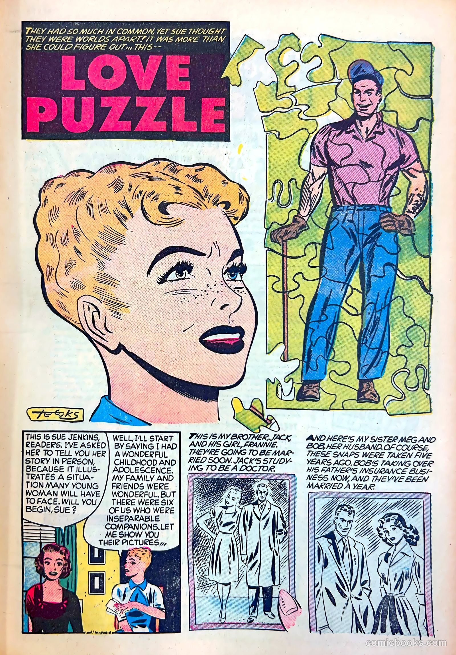 Dear Lonely Hearts #8 (1954) — page 19 of 37