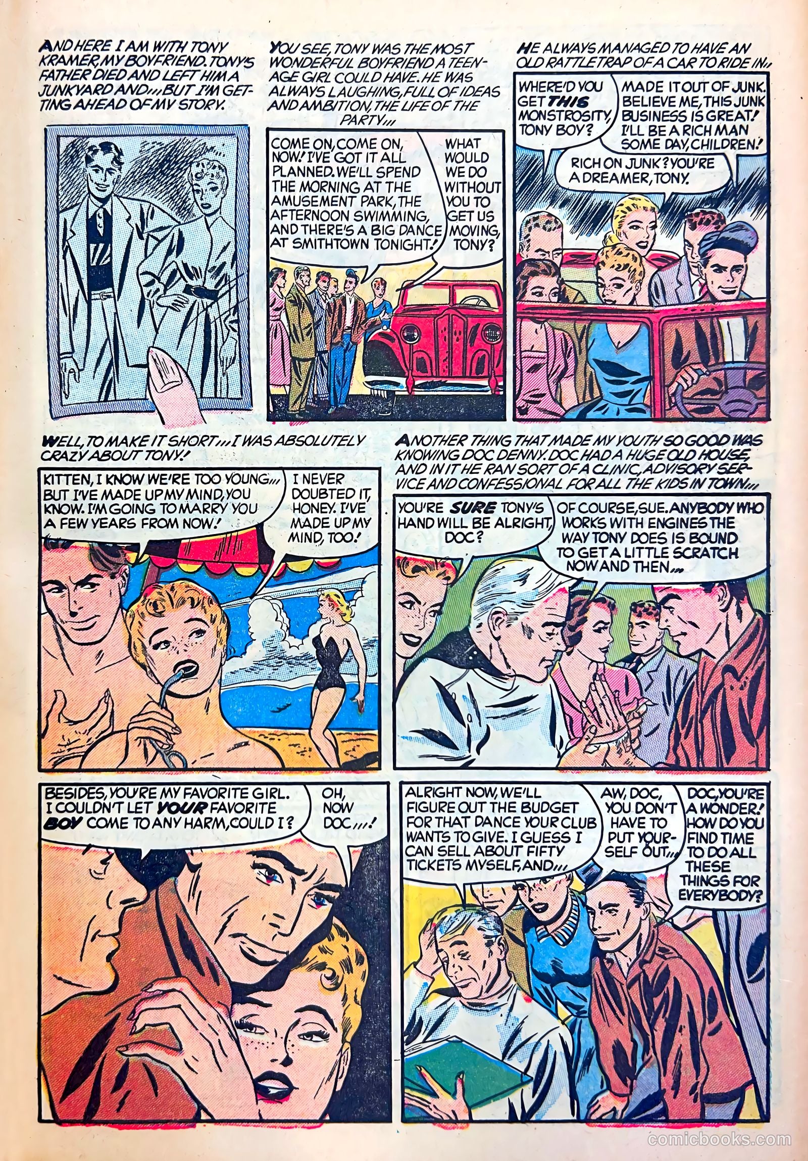 Dear Lonely Hearts #8 (1954) — page 21 of 37