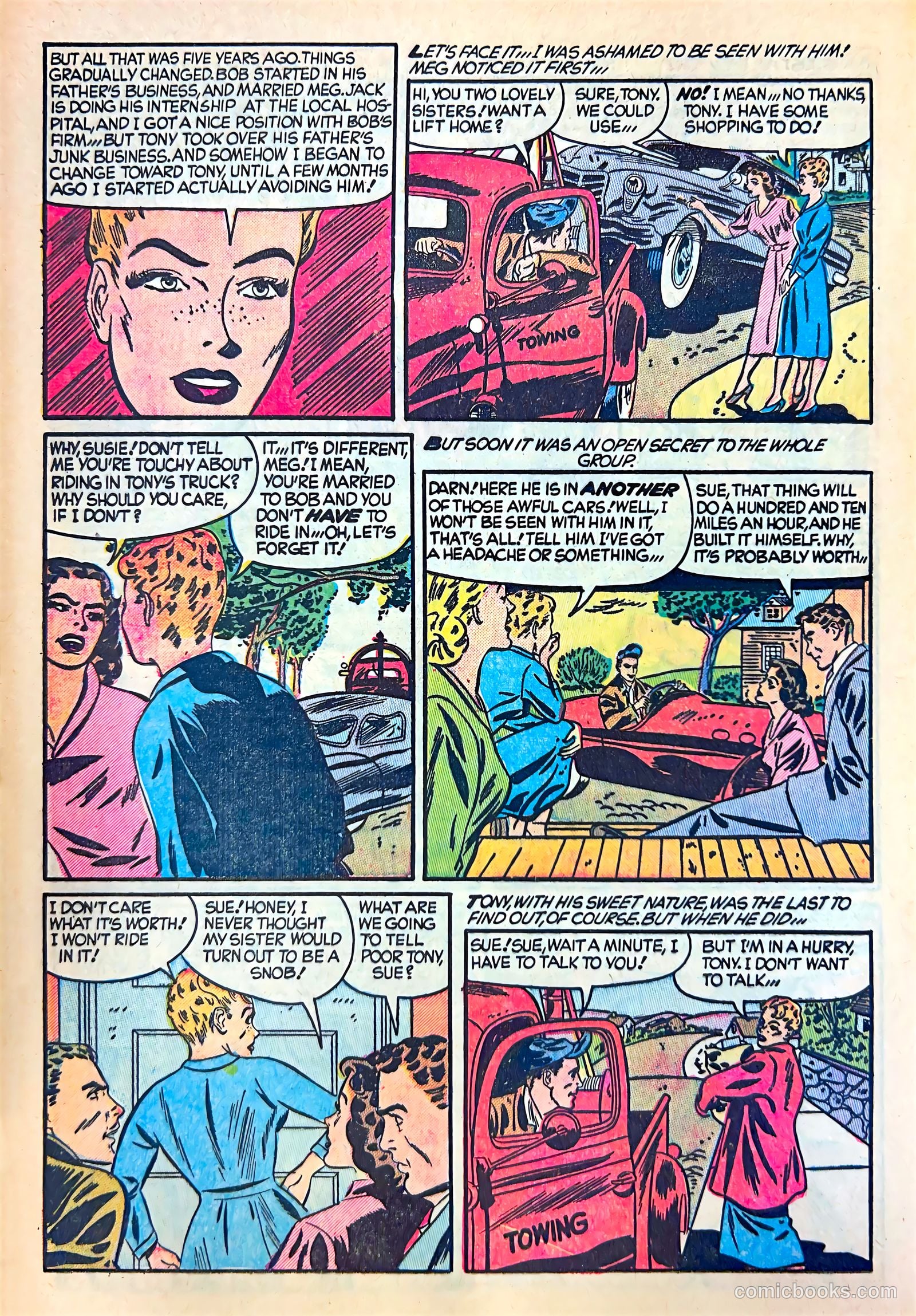 Dear Lonely Hearts #8 (1954) — page 22 of 37