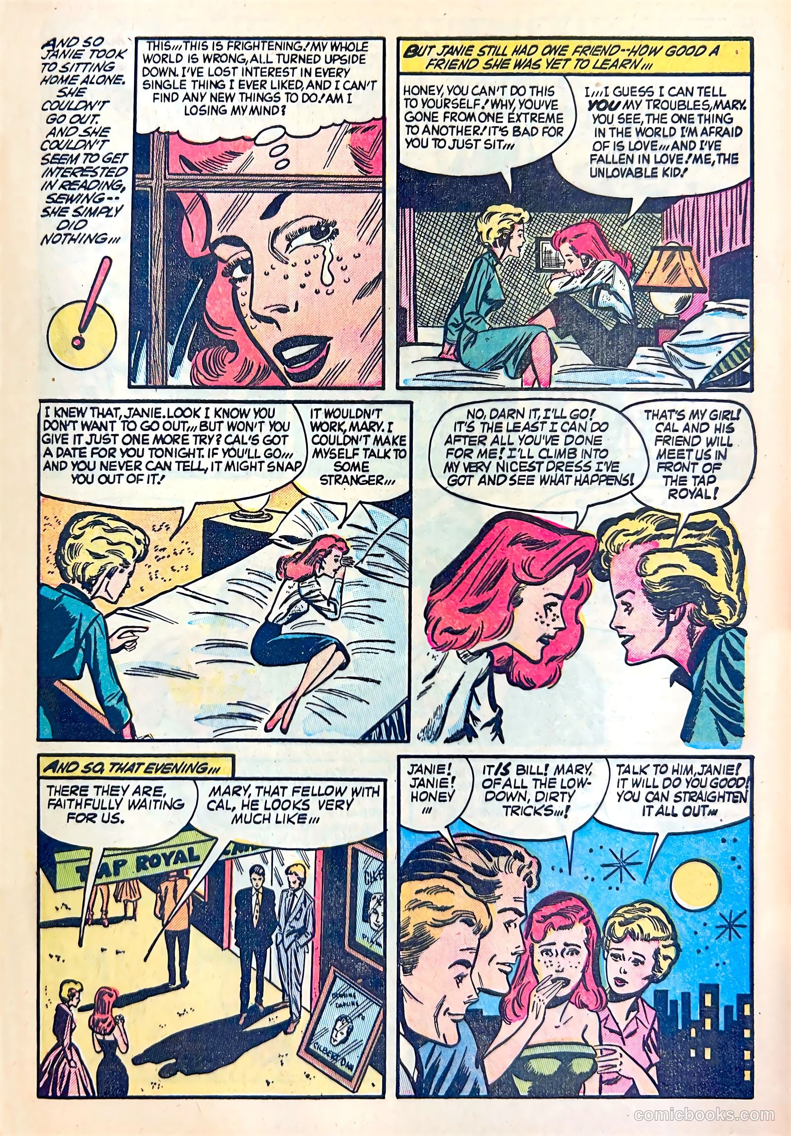 Dear Lonely Hearts #8 (1954) — page 31 of 37