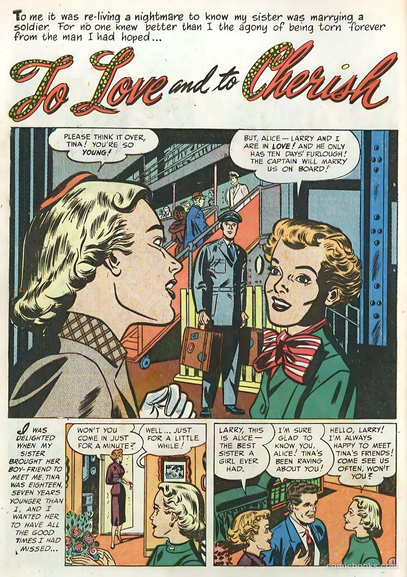 Dearly Beloved #1 (1952) — page 11 of 37