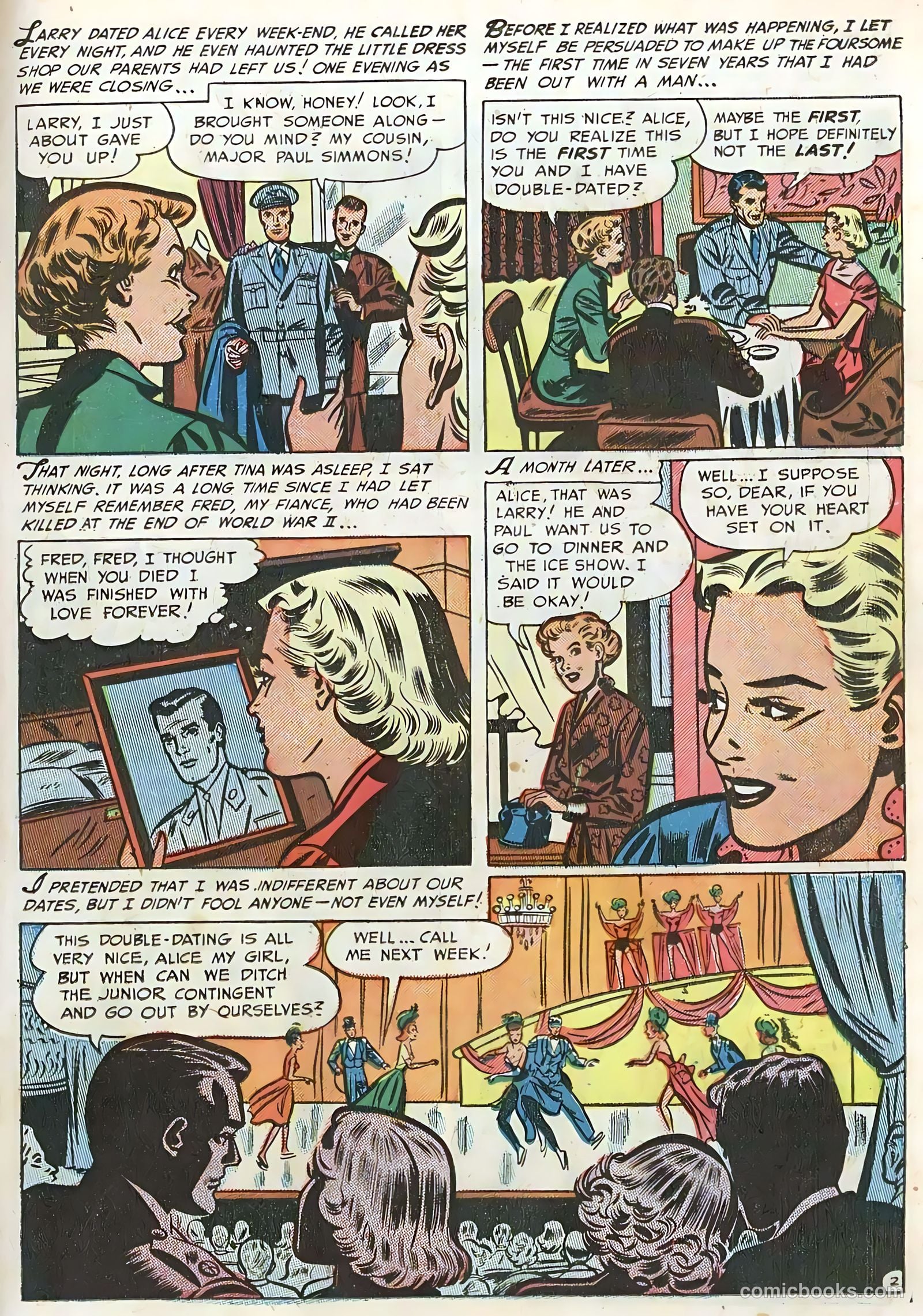 Dearly Beloved #1 (1952) — page 12 of 37