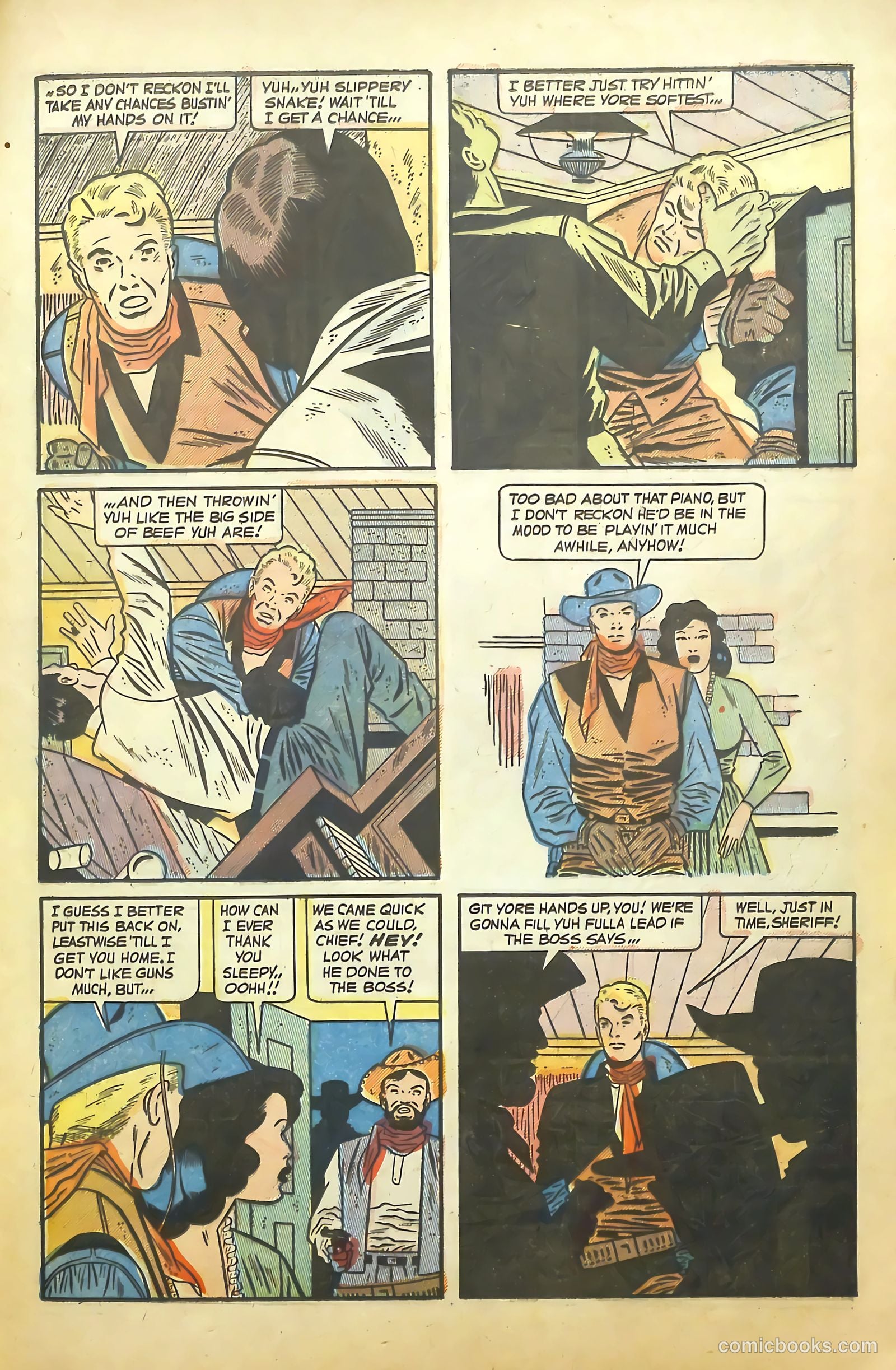 Death Valley #3 (1954) — page 23 of 36