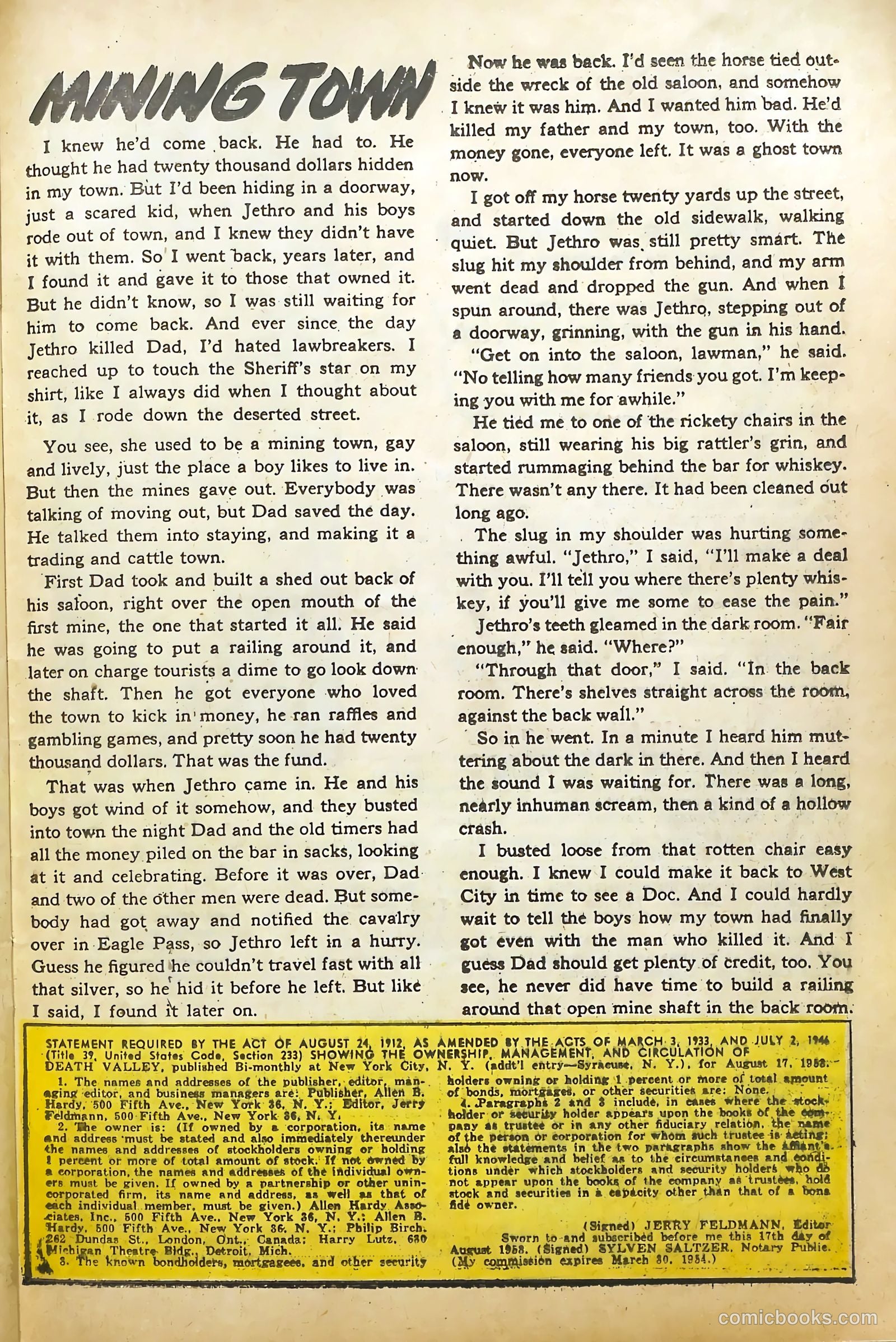 Death Valley #3 (1954) — page 25 of 36