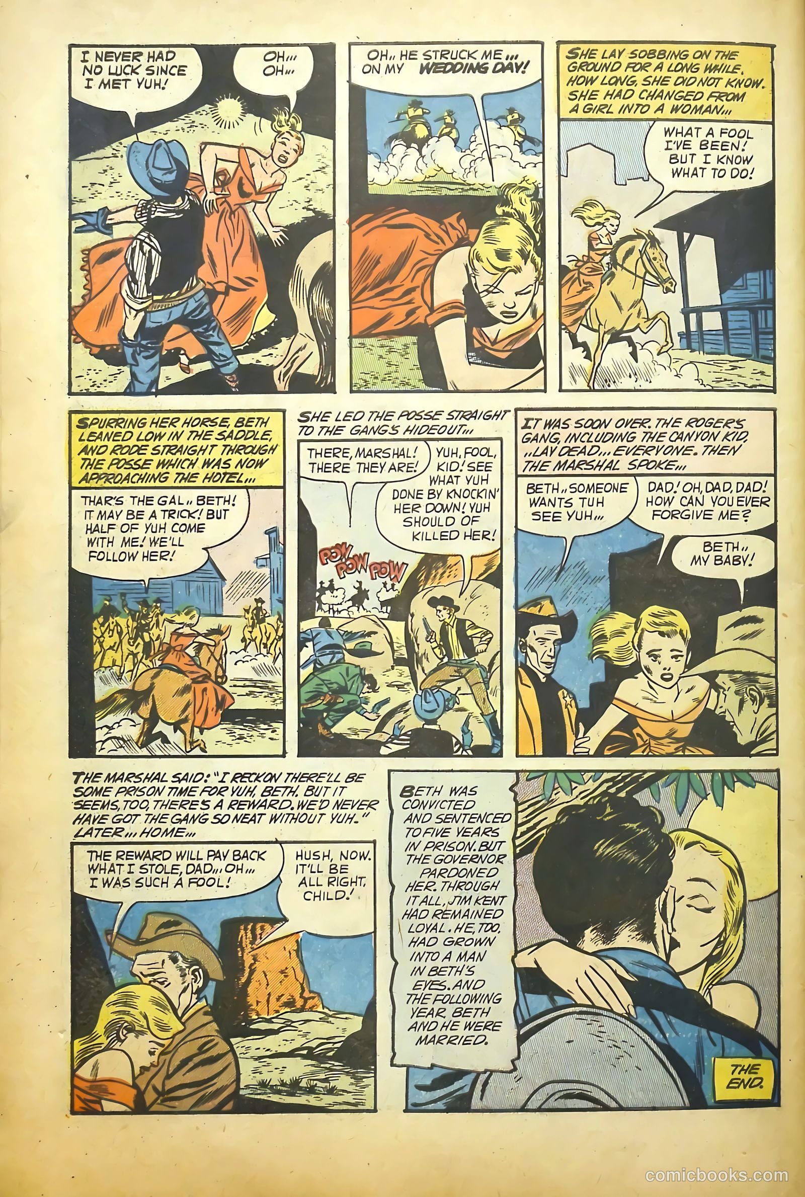 Death Valley #3 (1954) — page 34 of 36