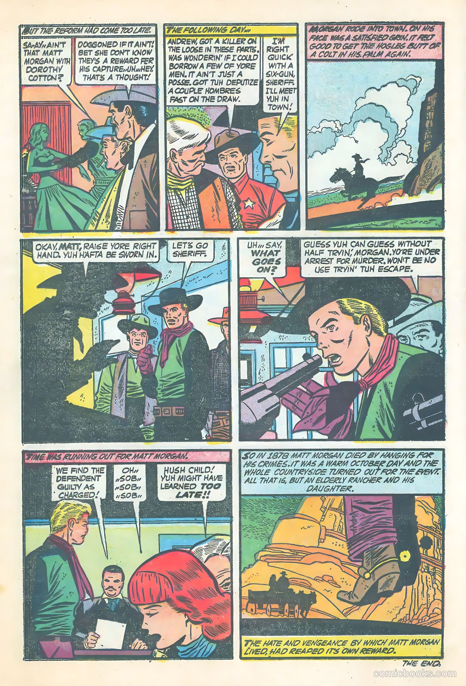 Death Valley #5 (1954) — page 16 of 36
