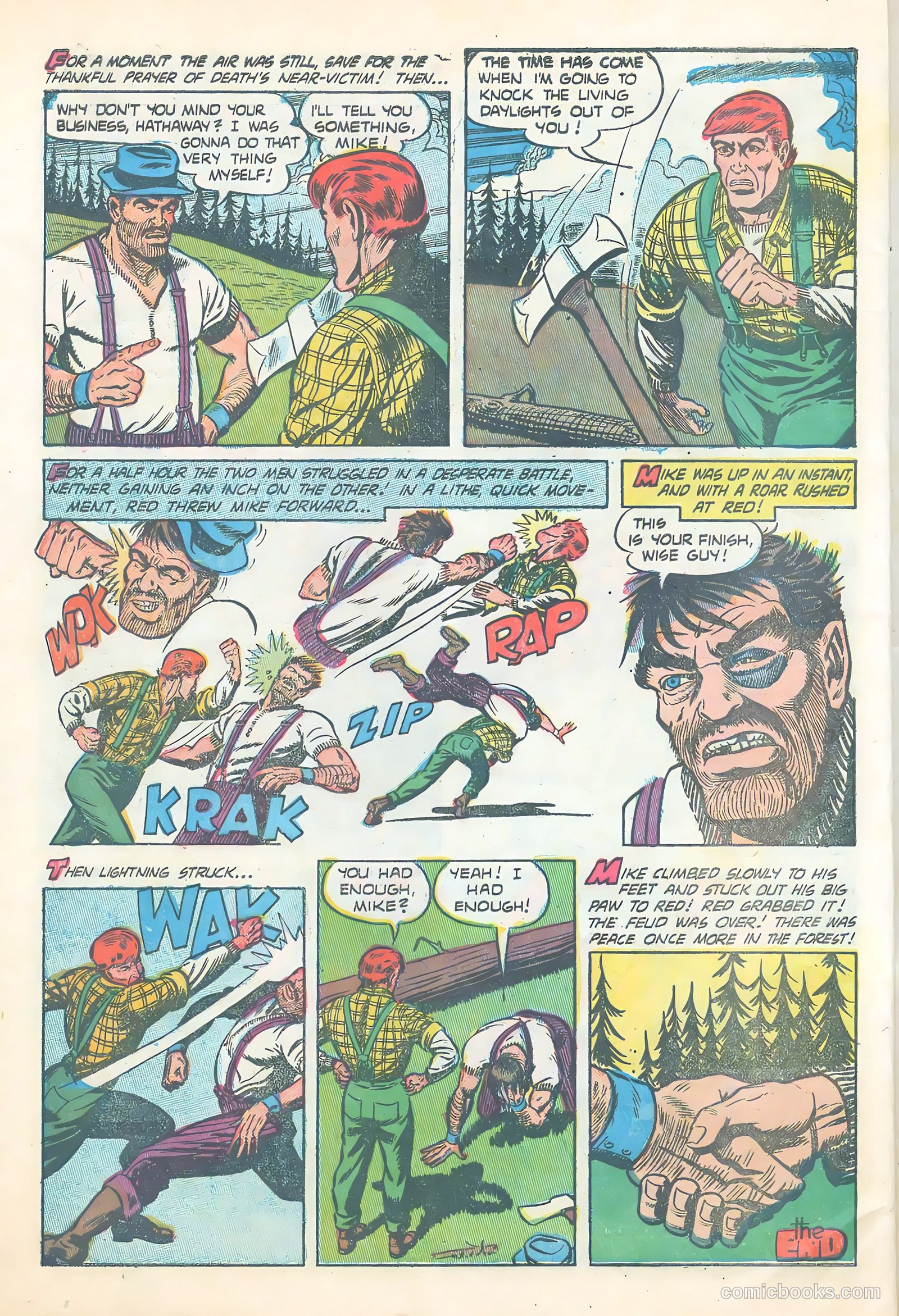 Death Valley #5 (1954) — page 32 of 36