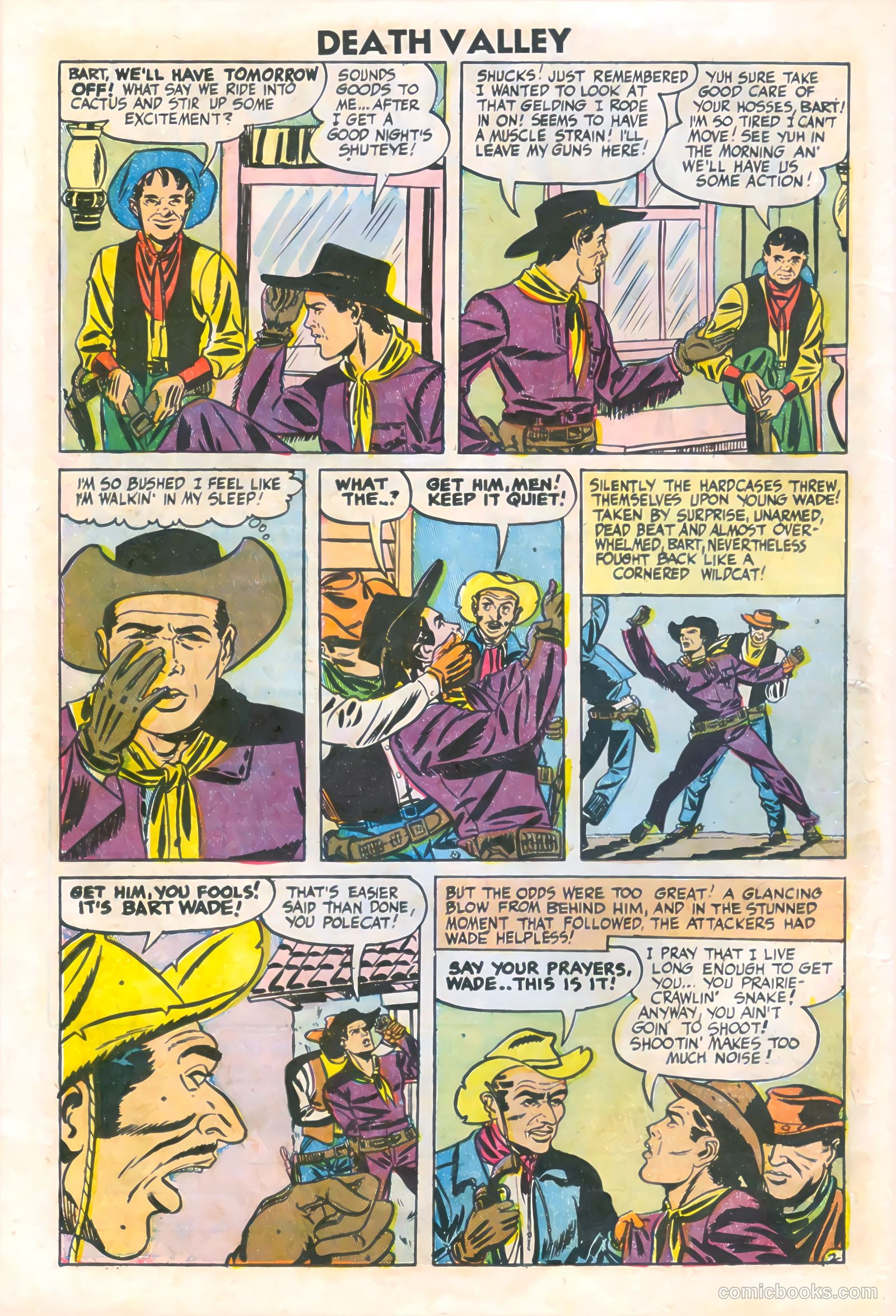Death Valley #8 (1955) — page 16 of 36