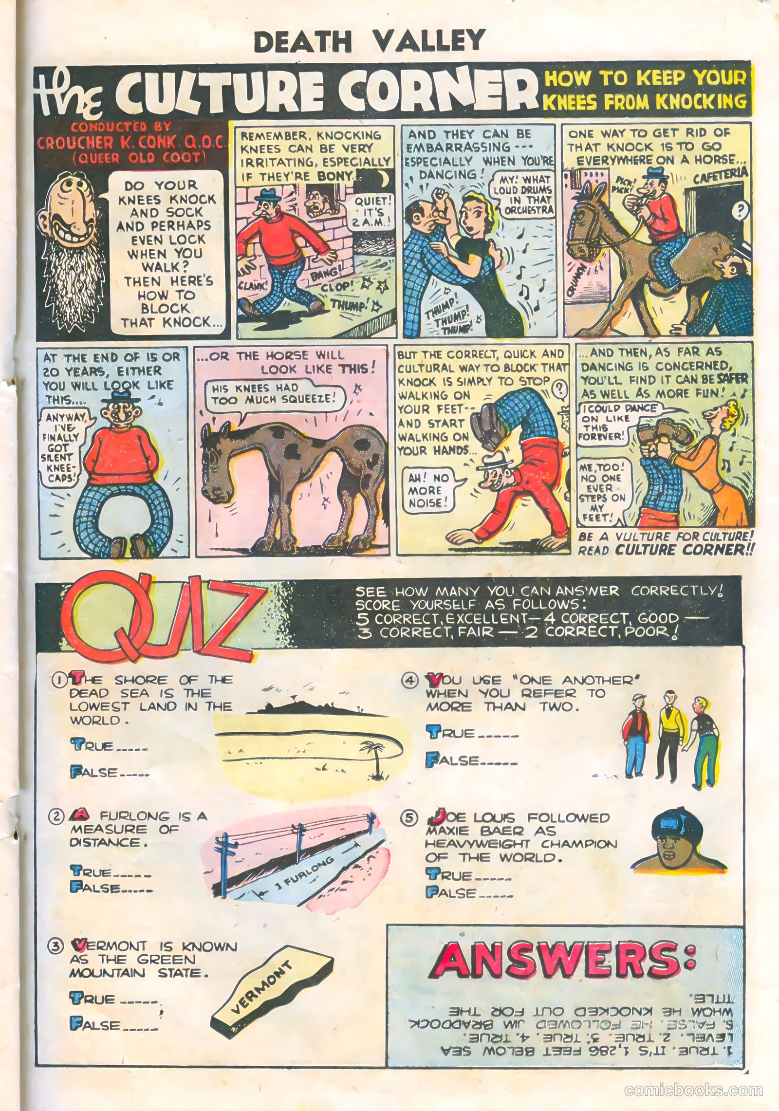 Death Valley #8 (1955) — page 21 of 36