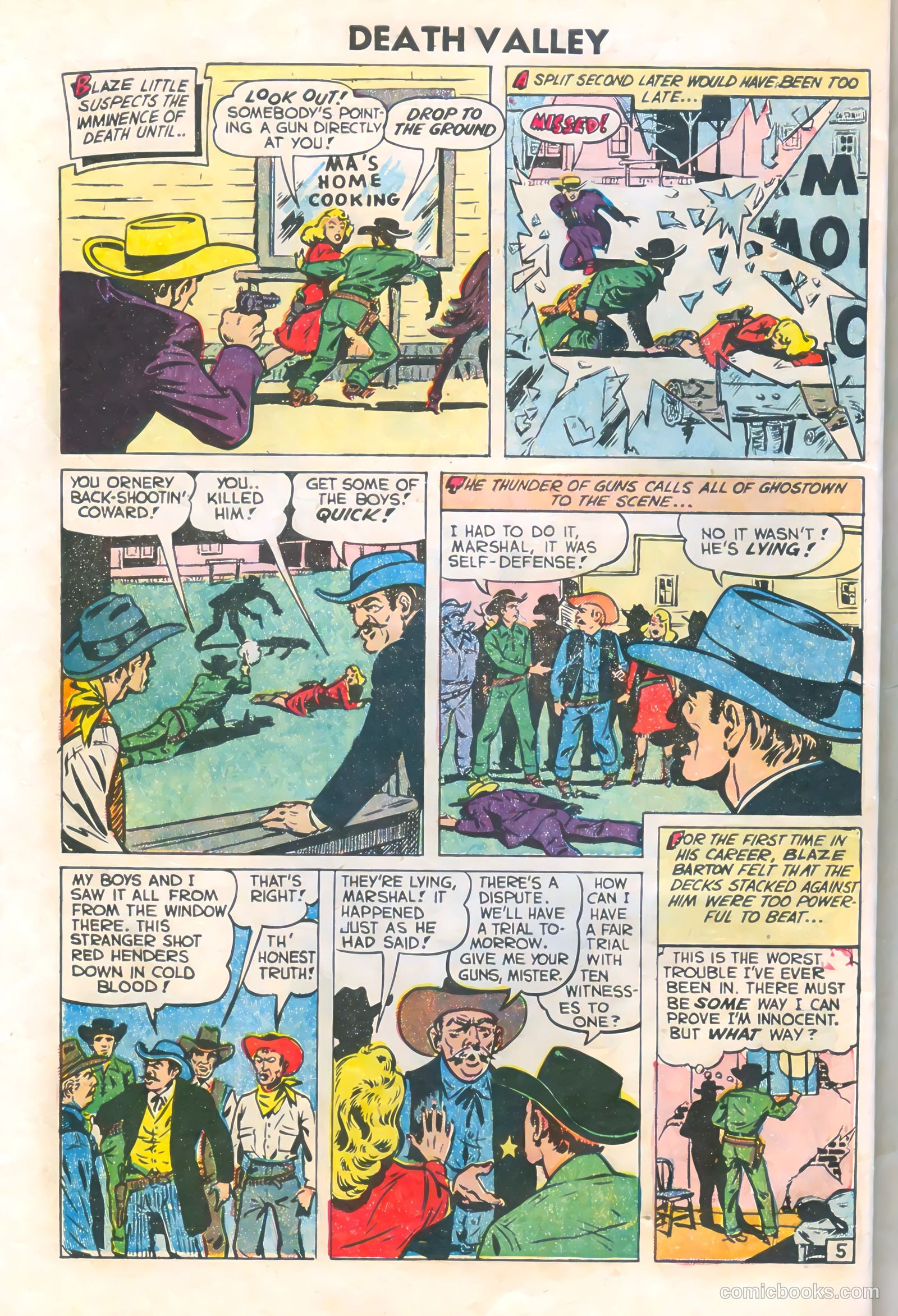 Death Valley #8 (1955) — page 28 of 36