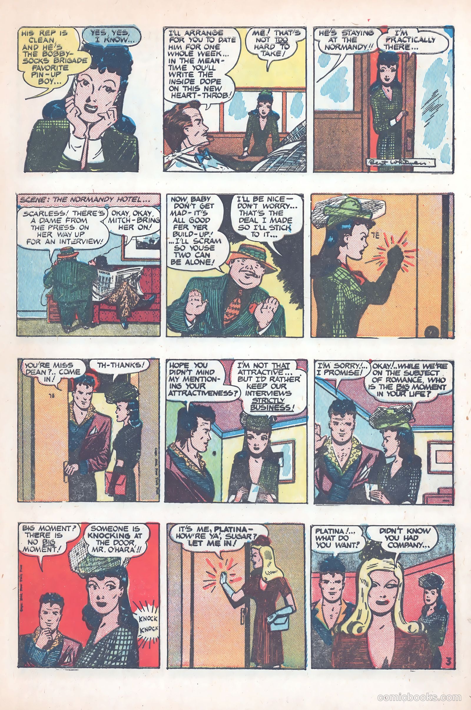 Debbie Dean Comics #1 (1945) — page 5 of 36
