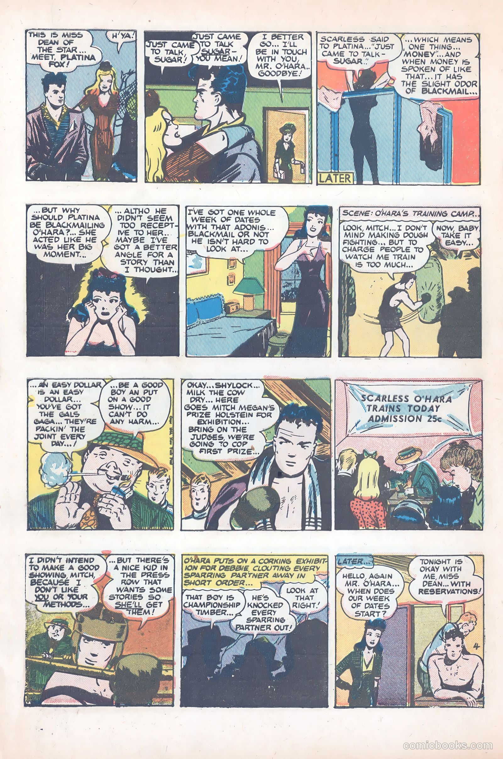 Debbie Dean Comics #1 (1945) — page 6 of 36