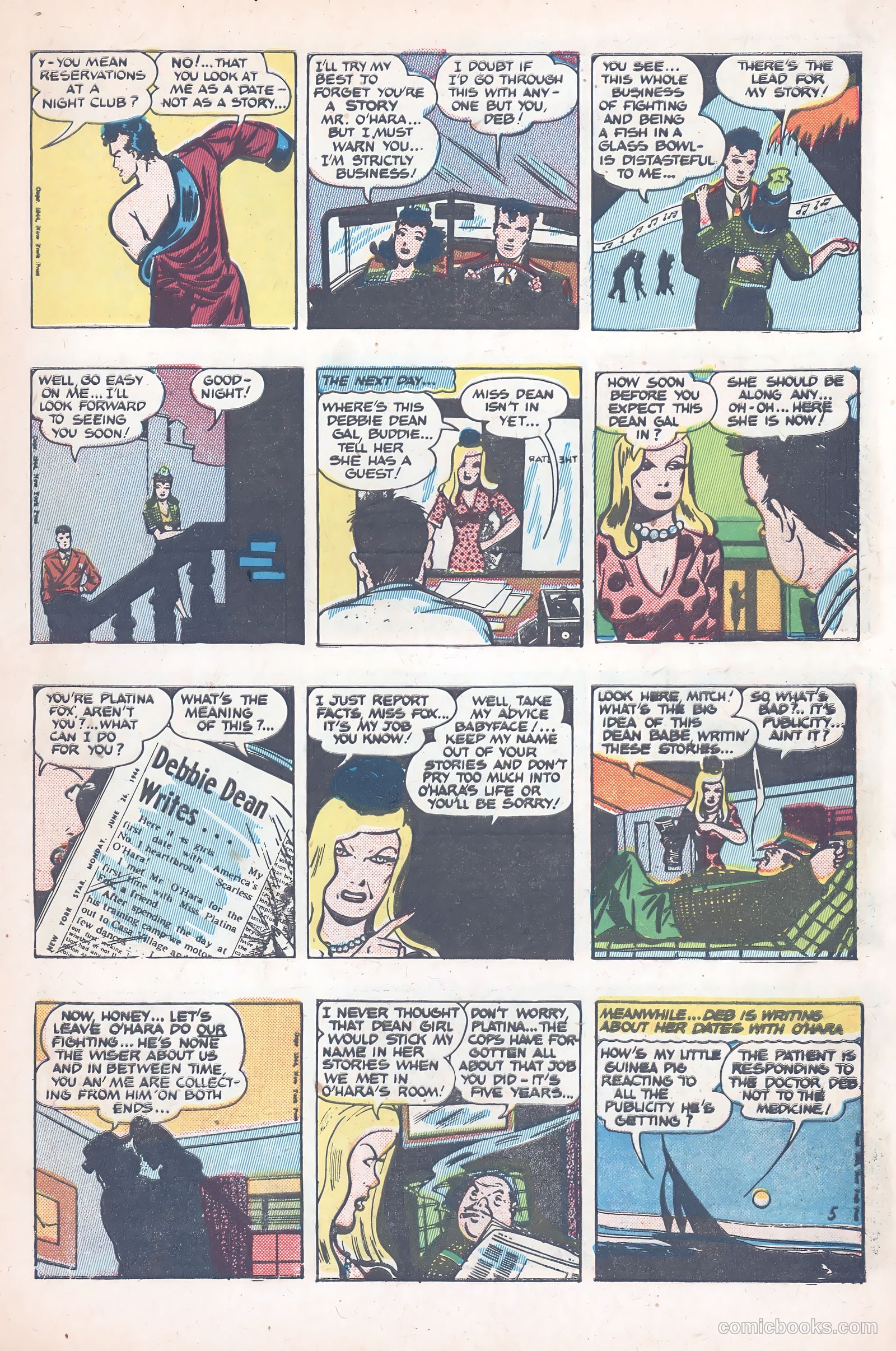 Debbie Dean Comics #1 (1945) — page 7 of 36