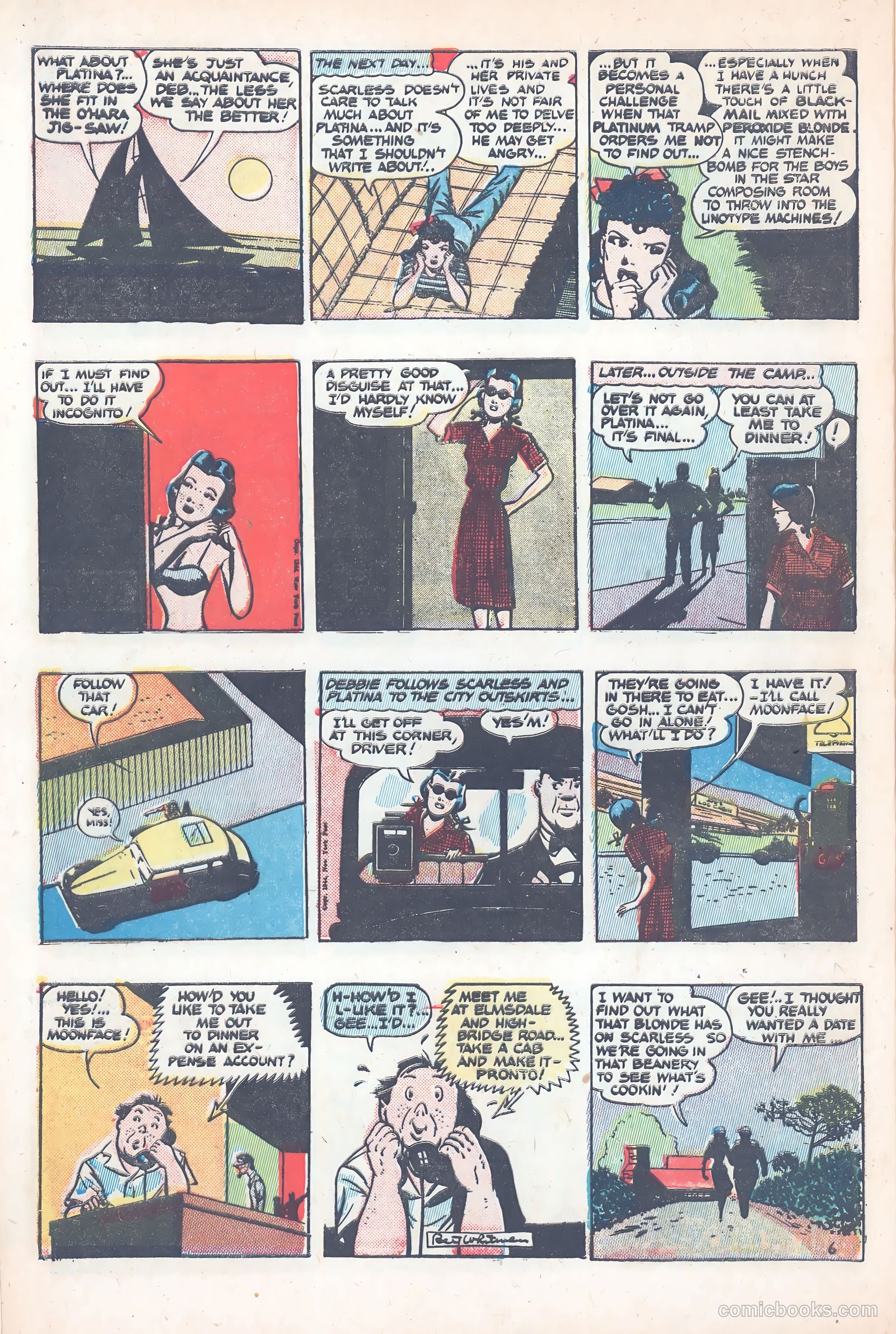 Debbie Dean Comics #1 (1945) — page 8 of 36