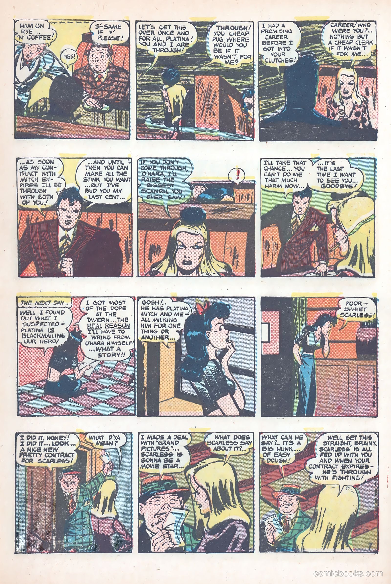 Debbie Dean Comics #1 (1945) — page 9 of 36