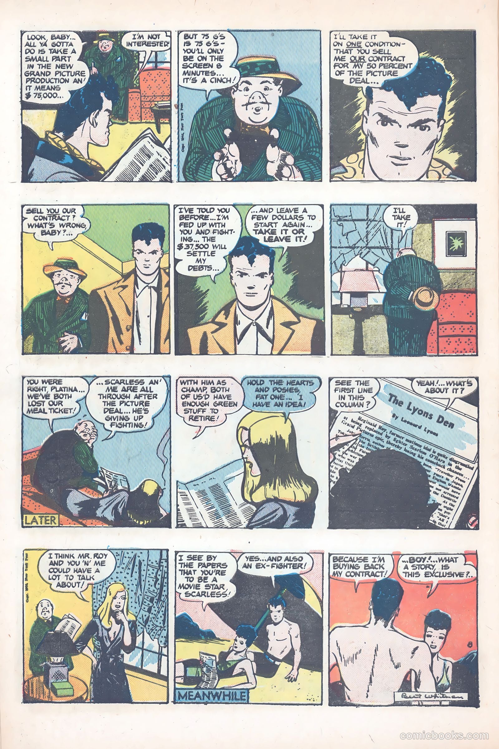 Debbie Dean Comics #1 (1945) — page 10 of 36