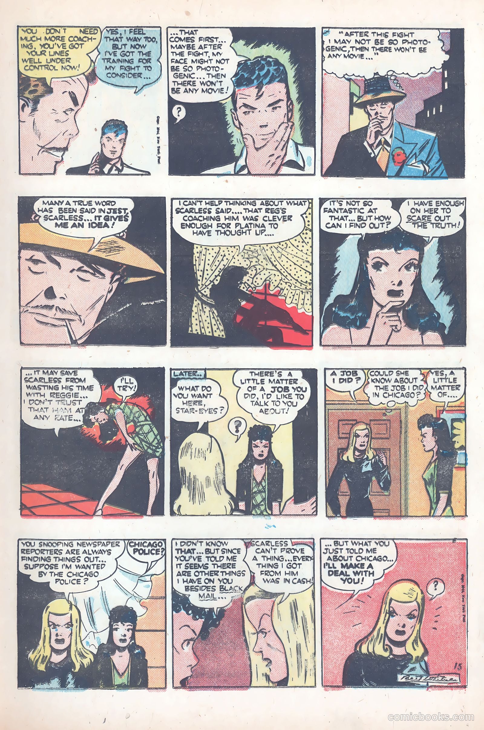Debbie Dean Comics #1 (1945) — page 17 of 36