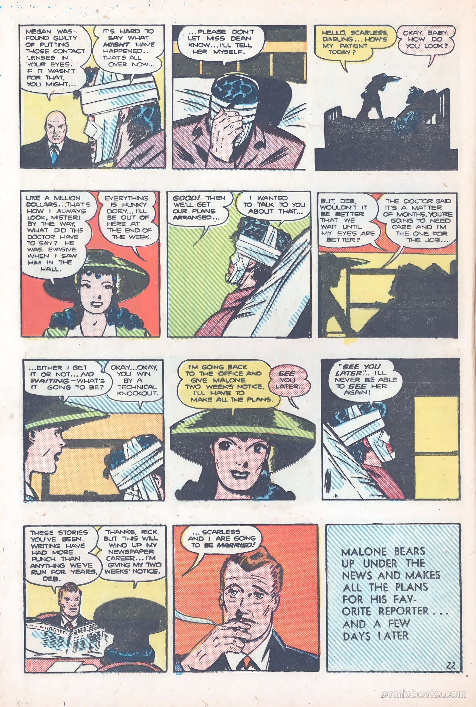 Debbie Dean Comics #1 (1945) — page 24 of 36