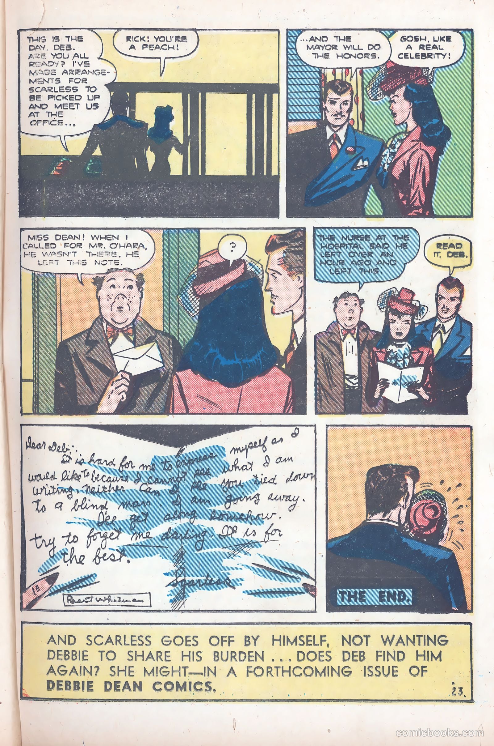 Debbie Dean Comics #1 (1945) — page 25 of 36