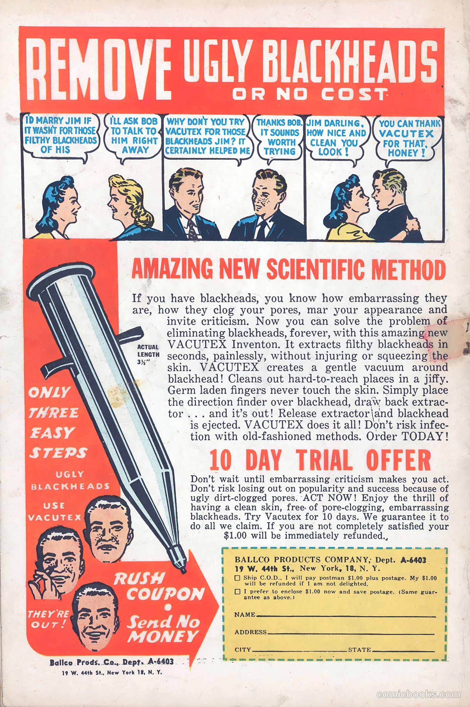 Debbie Dean Comics #1 (1945) — page 36 of 36