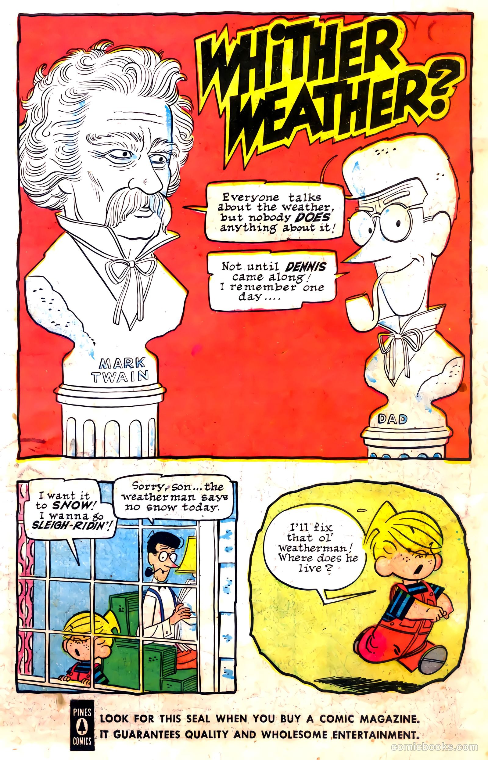 Dennis the Menace #27 (1958) — page 3 of 36
