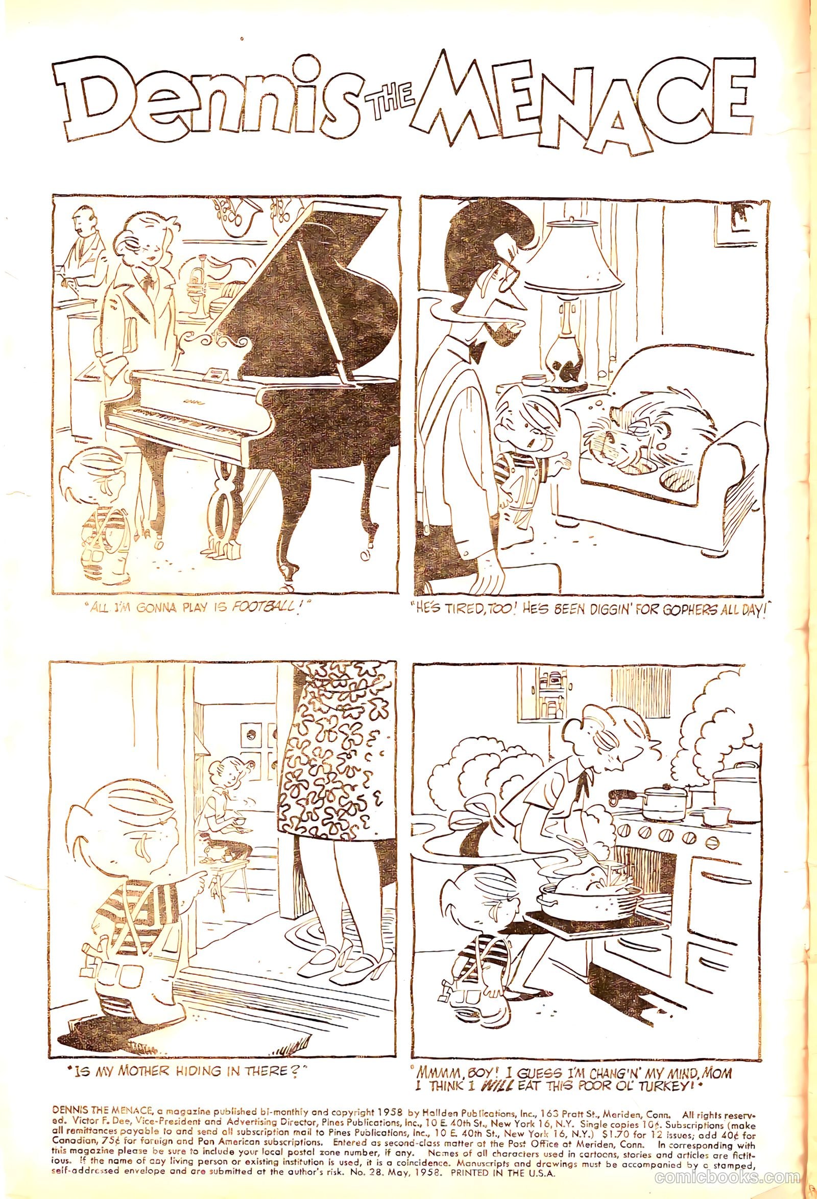 Dennis the Menace #28 (1958) — page 2 of 36