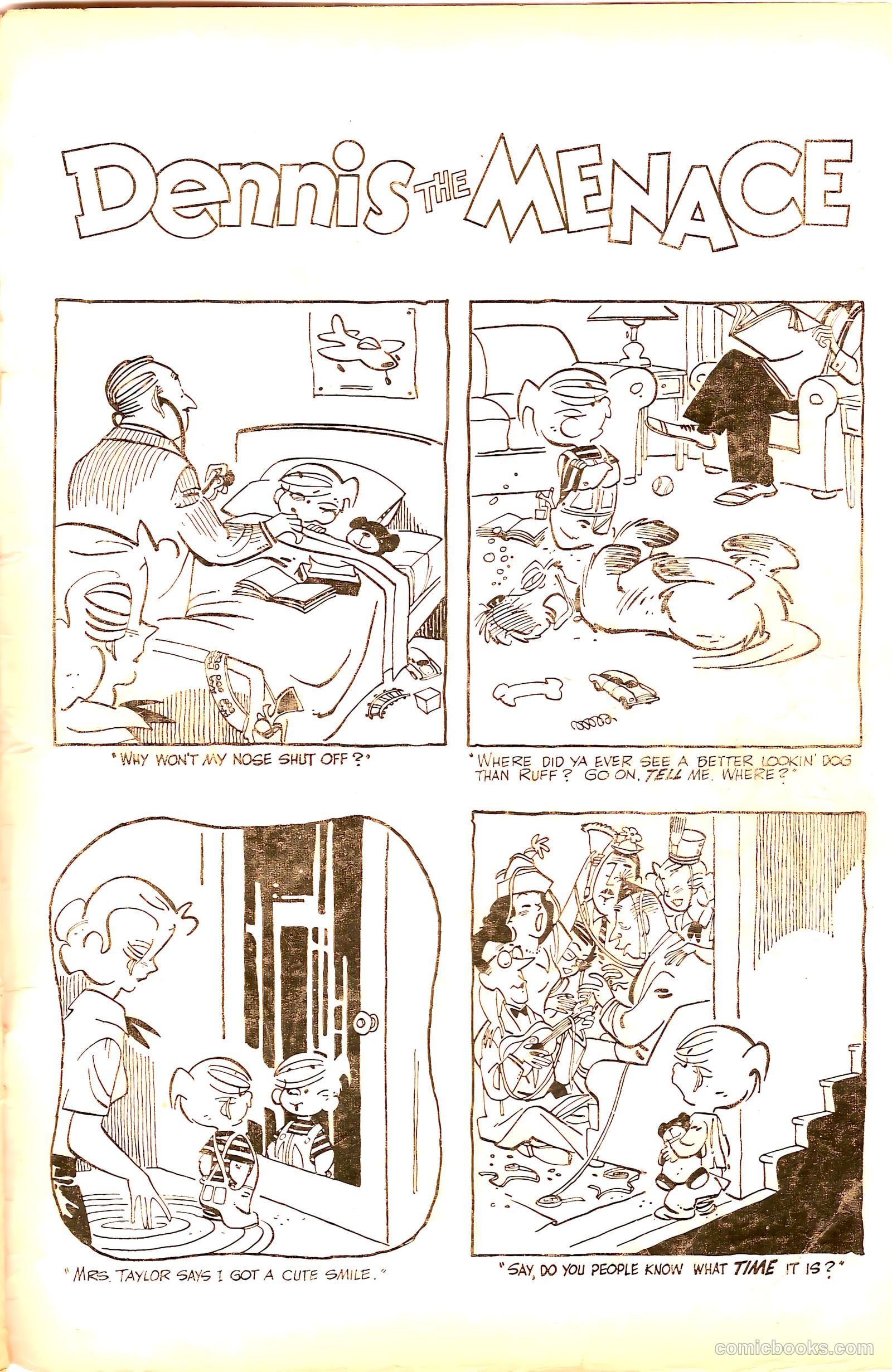 Dennis the Menace #28 (1958) — page 35 of 36