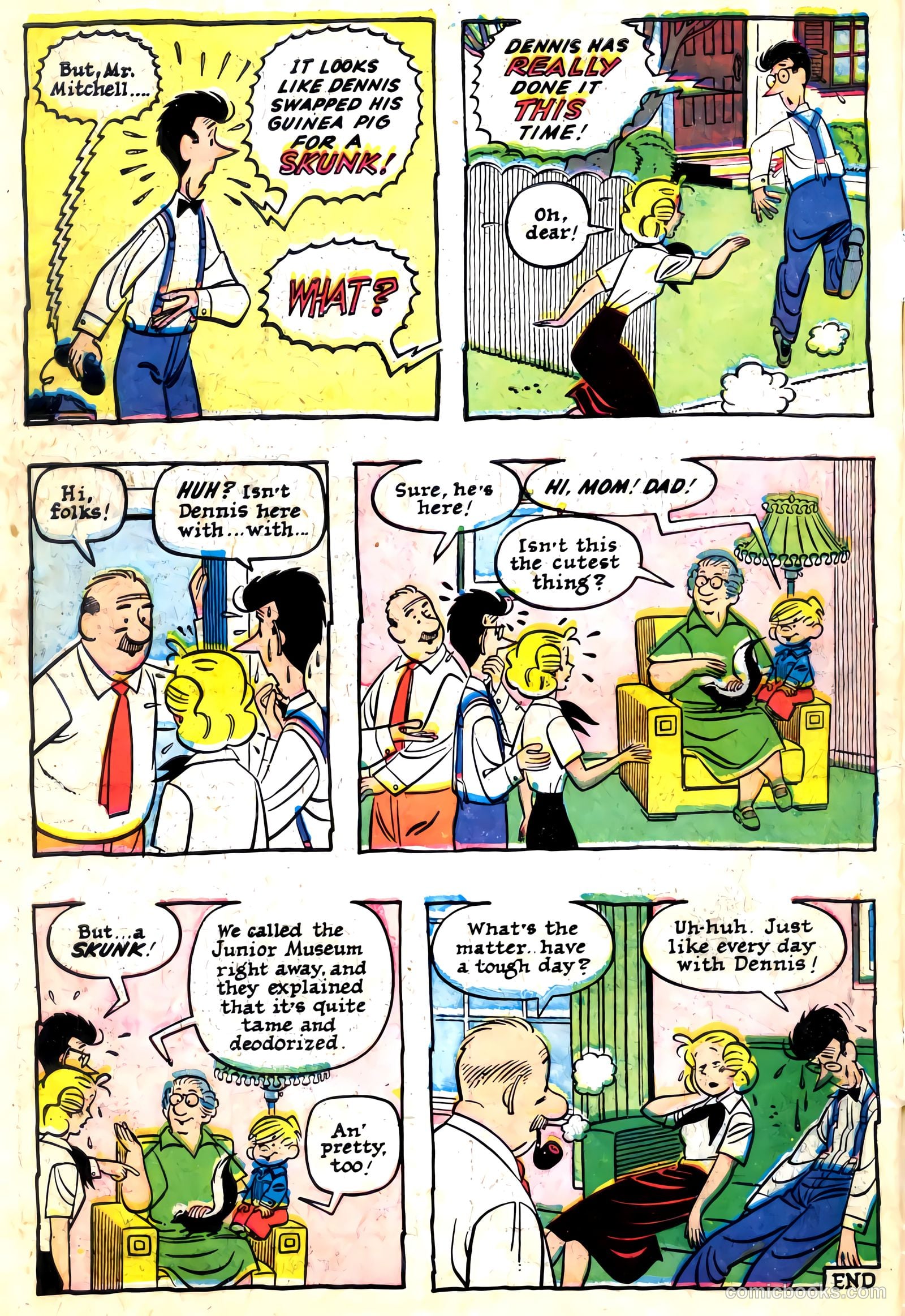 Dennis the Menace #31 (1958) — page 34 of 36