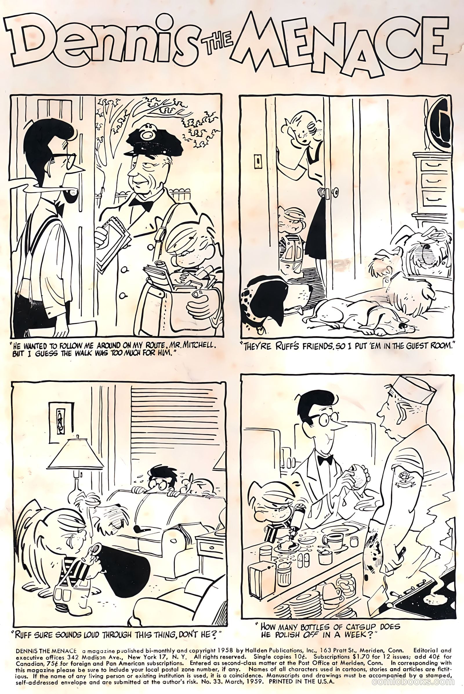 Dennis the Menace #33 (1959) — page 2 of 36