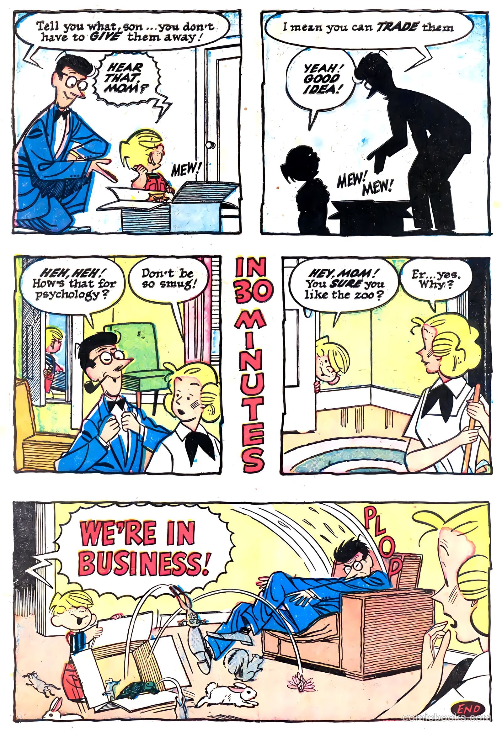 Dennis the Menace #33 (1959) — page 34 of 36