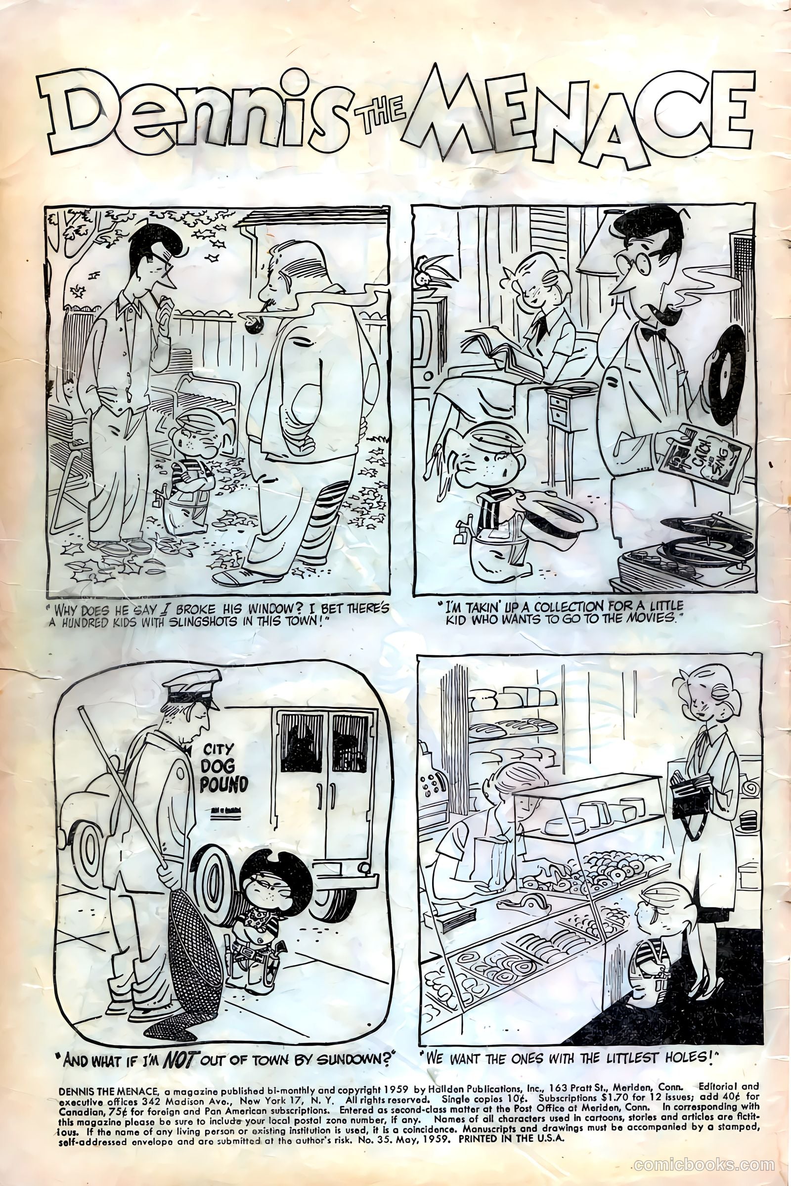 Dennis the Menace #35 (1959) — page 2 of 36