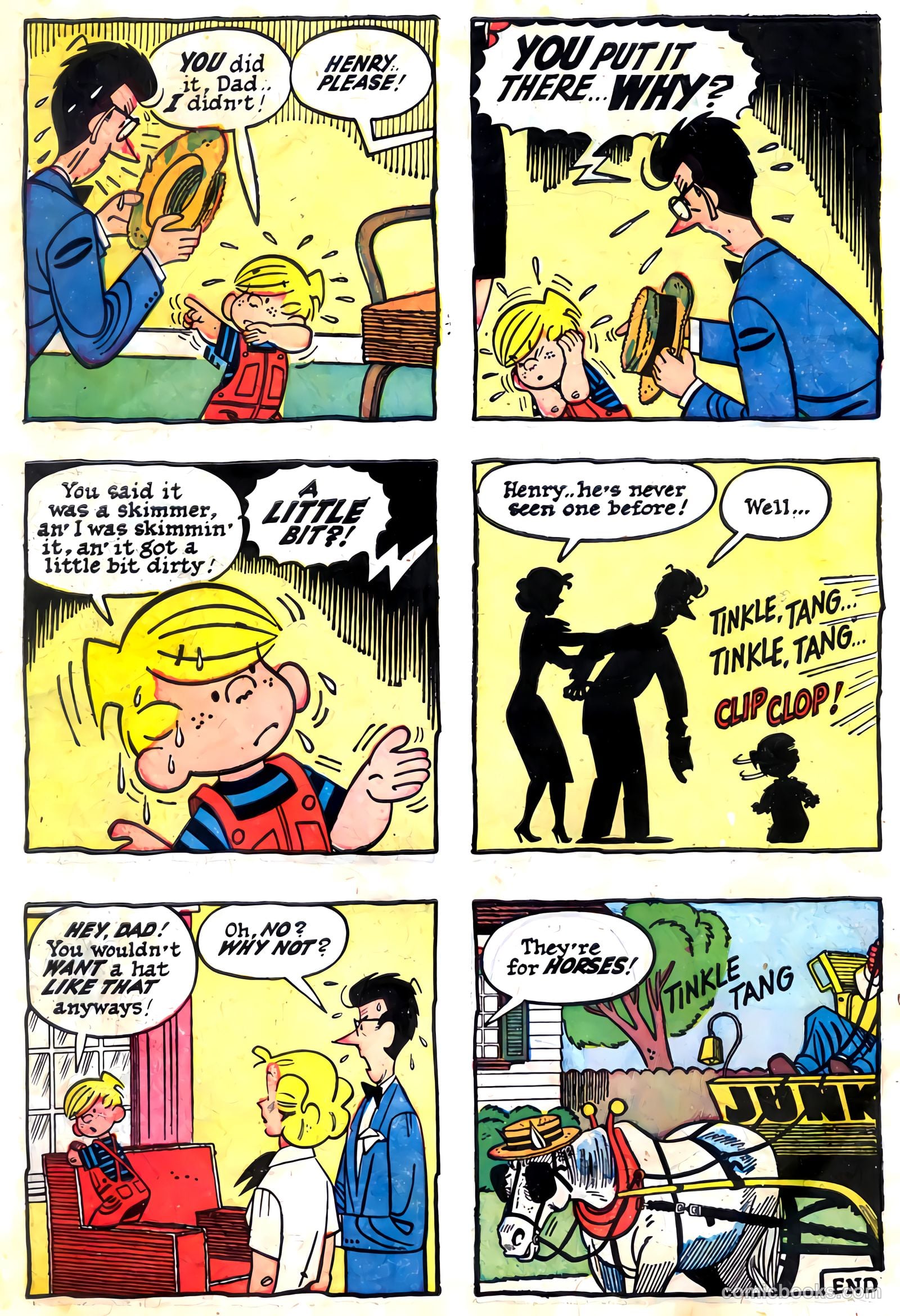 Dennis the Menace #36 (1959) — page 34 of 36