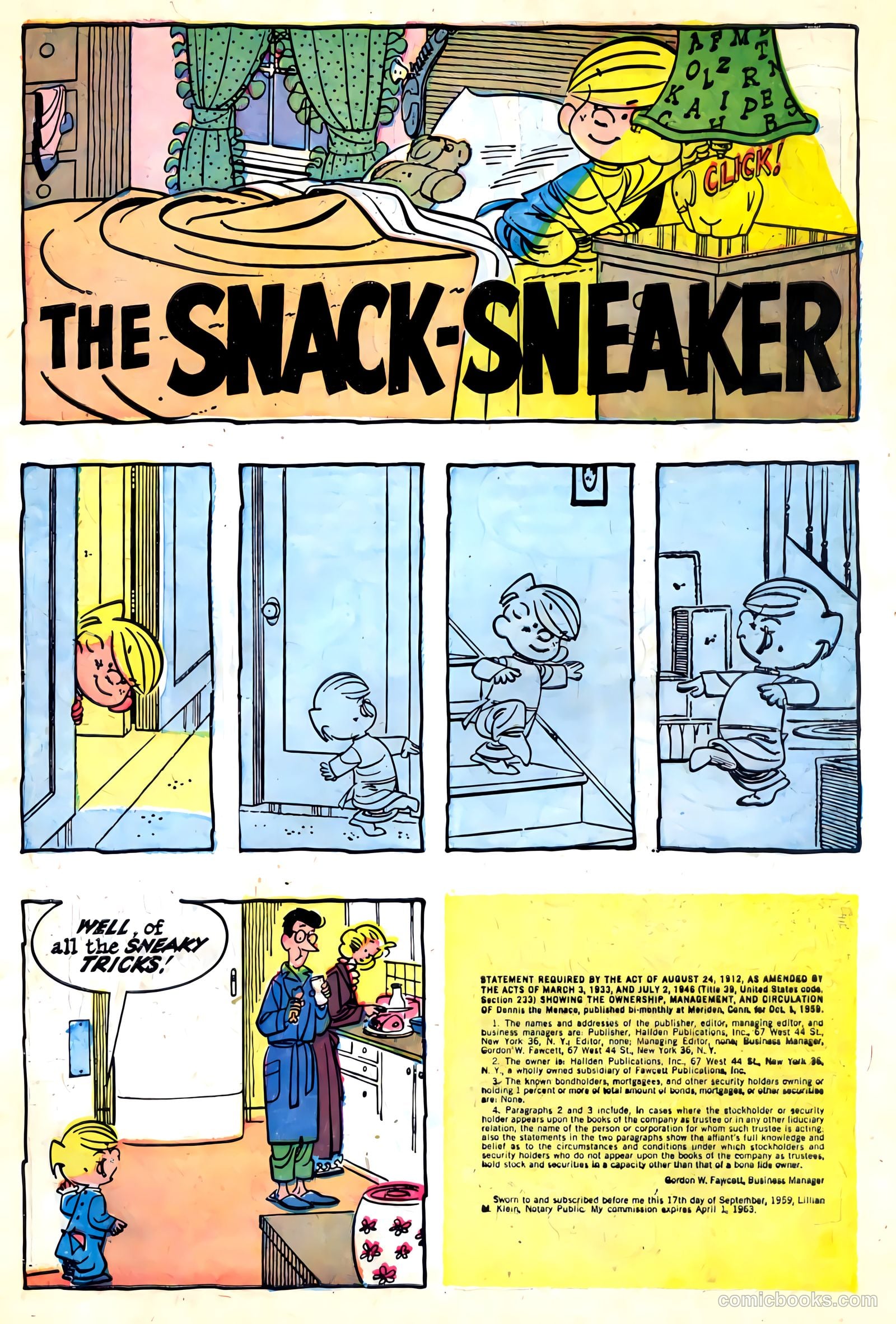 Dennis the Menace #40 (1960) — page 27 of 36