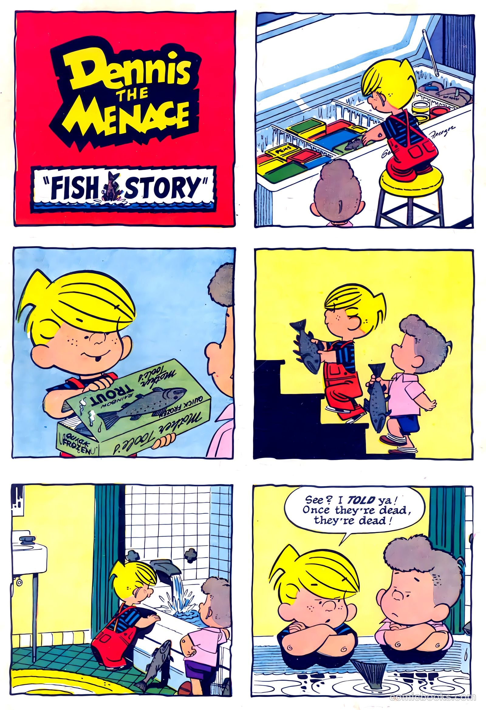 Dennis the Menace #40 (1960) — page 36 of 36