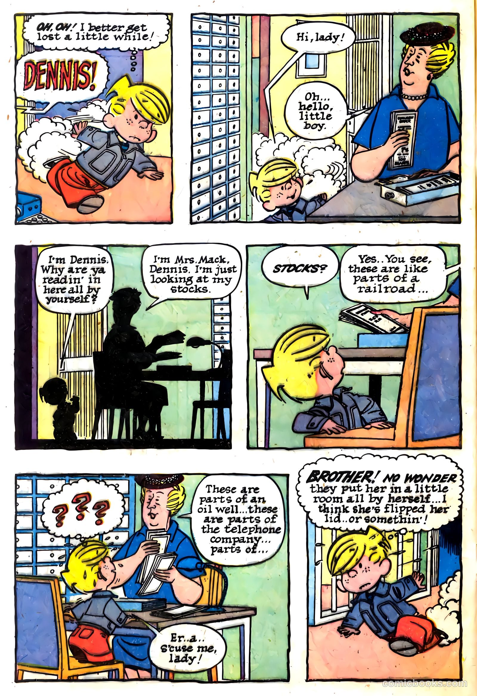 Dennis the Menace #46 (1960) — page 32 of 36