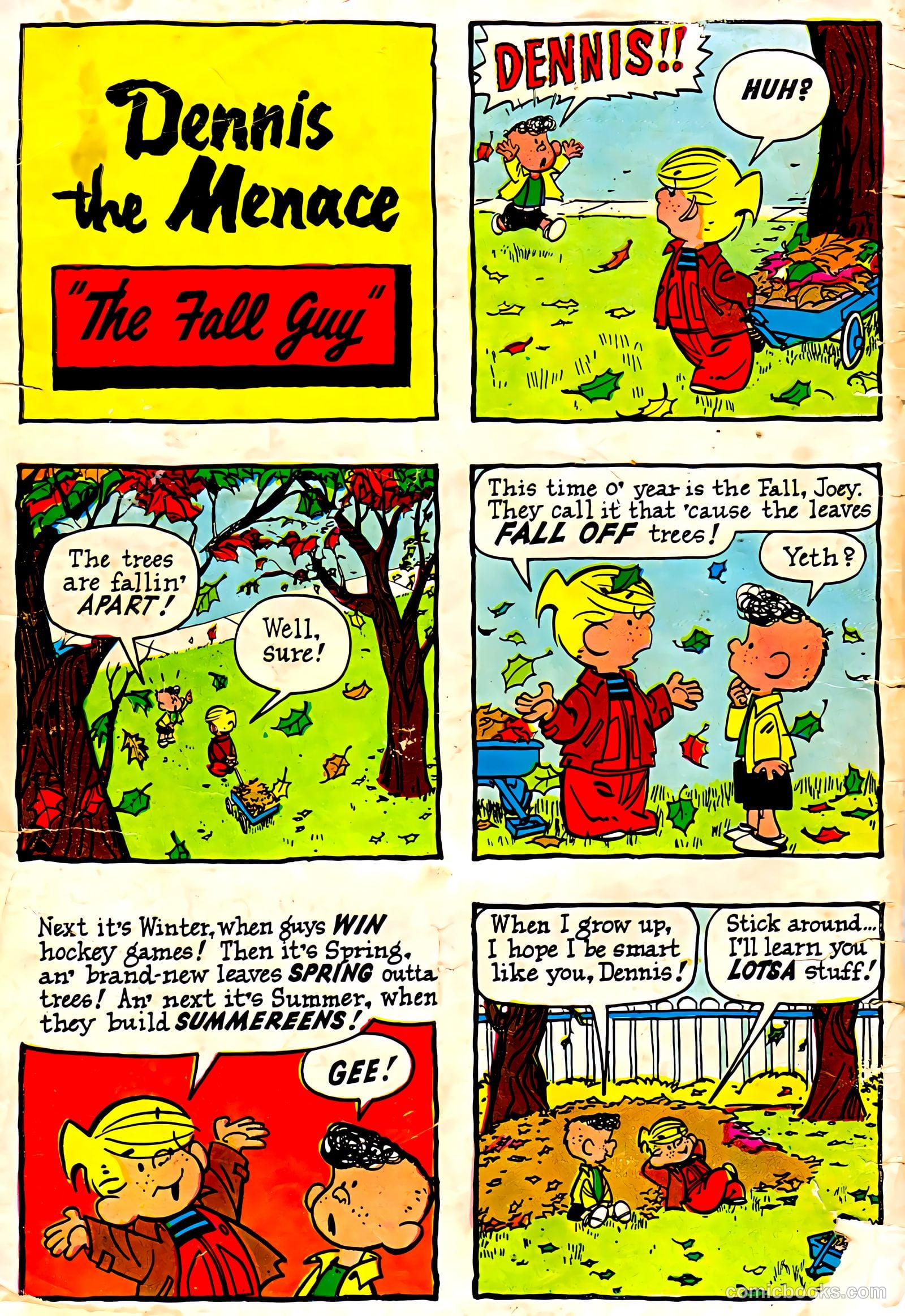 Dennis the Menace #48 (1961) — page 35 of 35