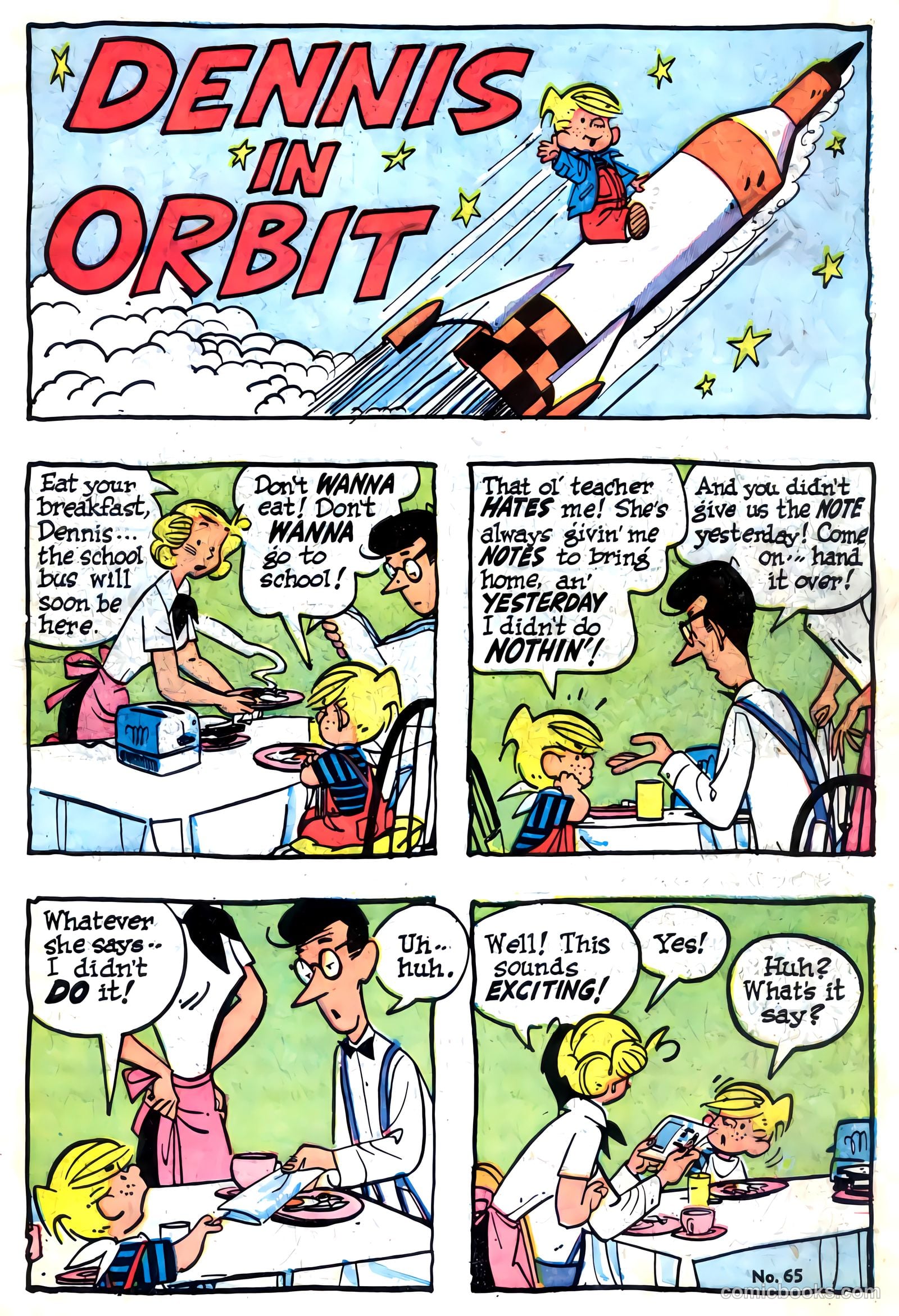Dennis the Menace #65 (1963) — page 3 of 38