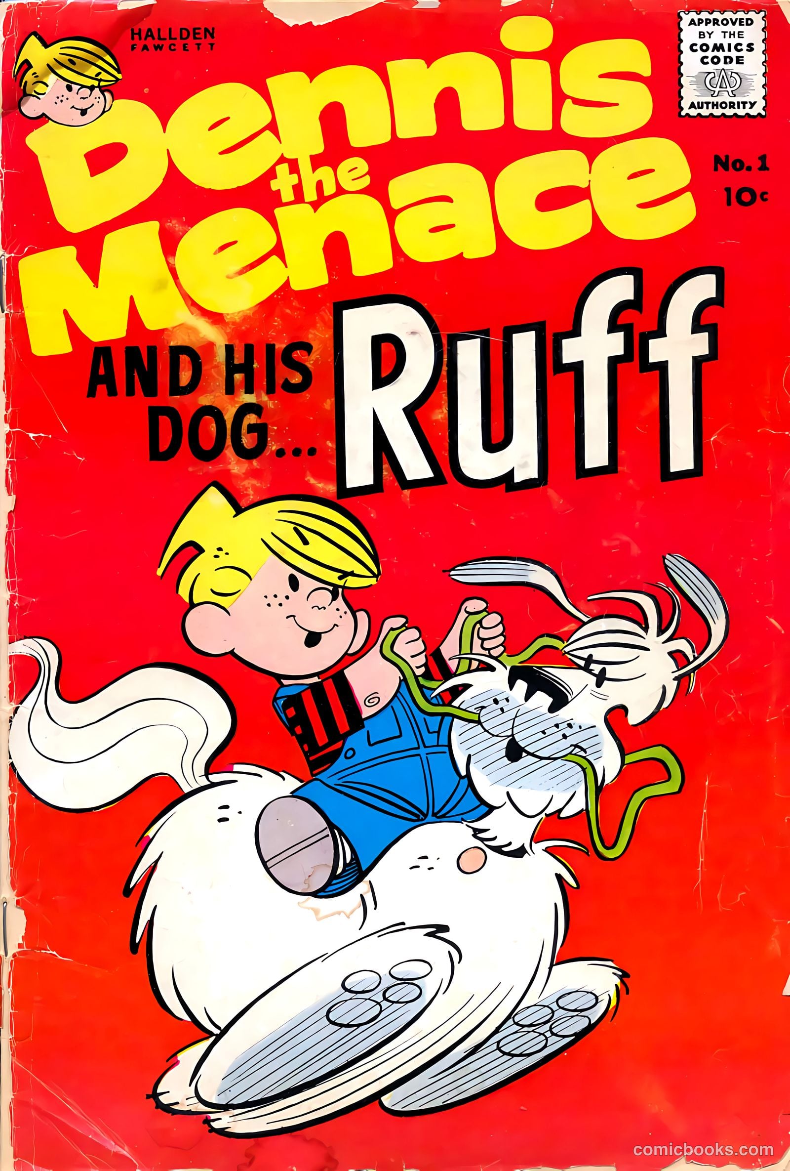 Dennis the Menace and His Dog Ruff #1