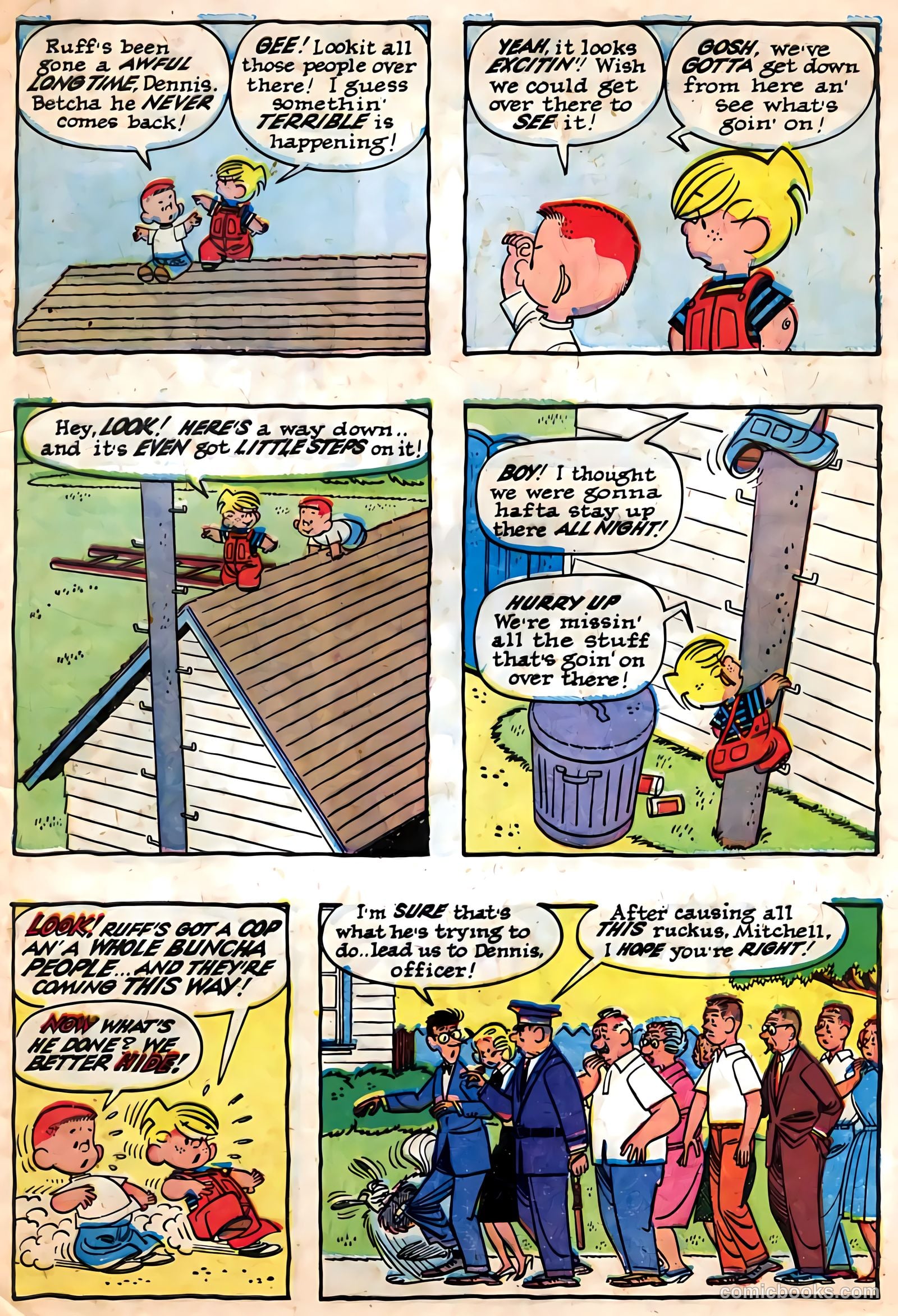 Dennis the Menace and His Dog Ruff #1 (1961) — page 9 of 36