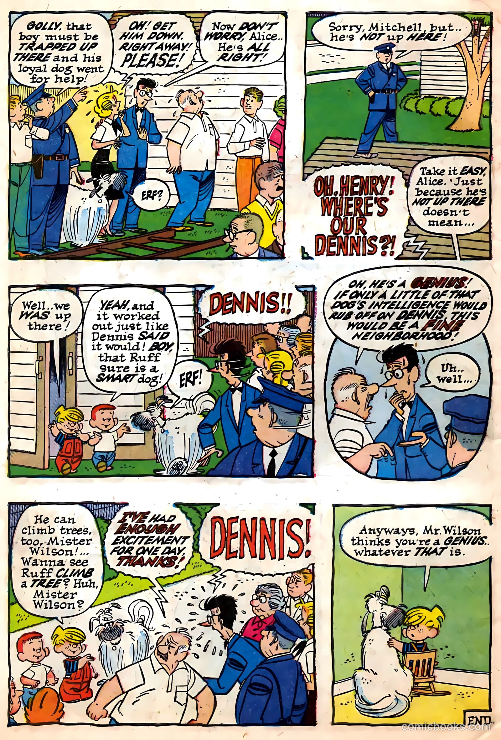 Dennis the Menace and His Dog Ruff #1 (1961) — page 10 of 36