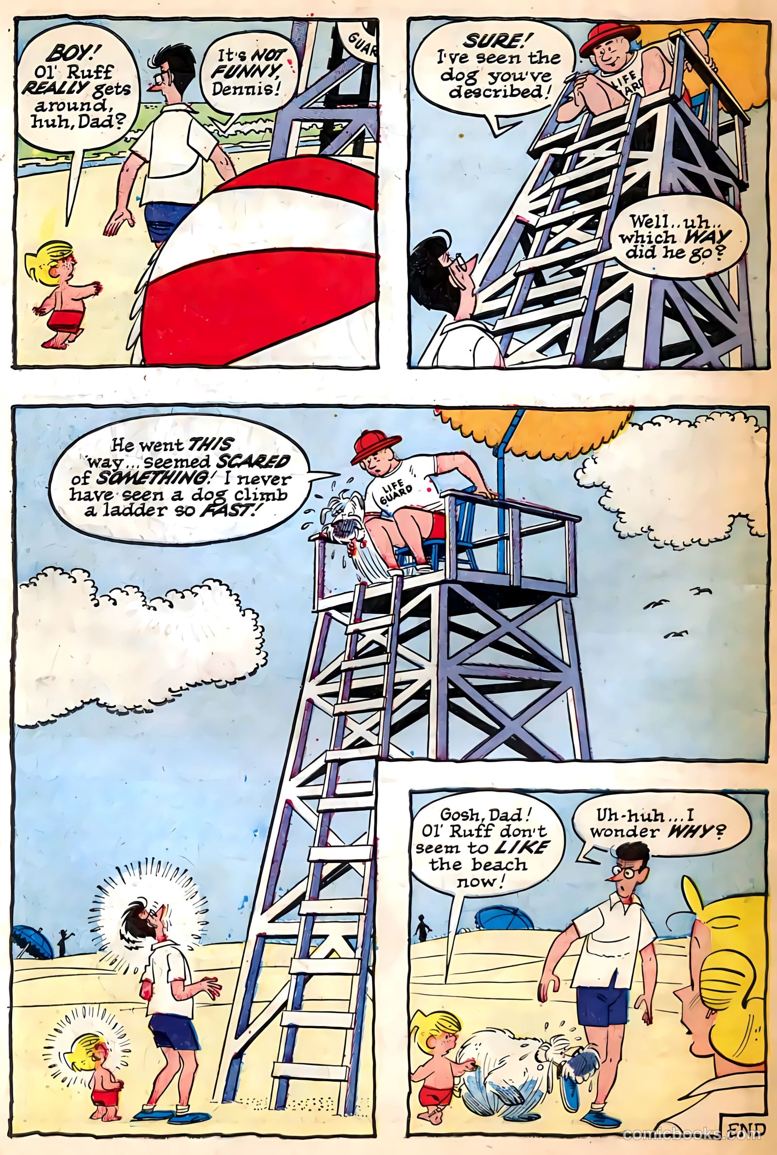 Dennis the Menace and His Dog Ruff #1 (1961) — page 34 of 36